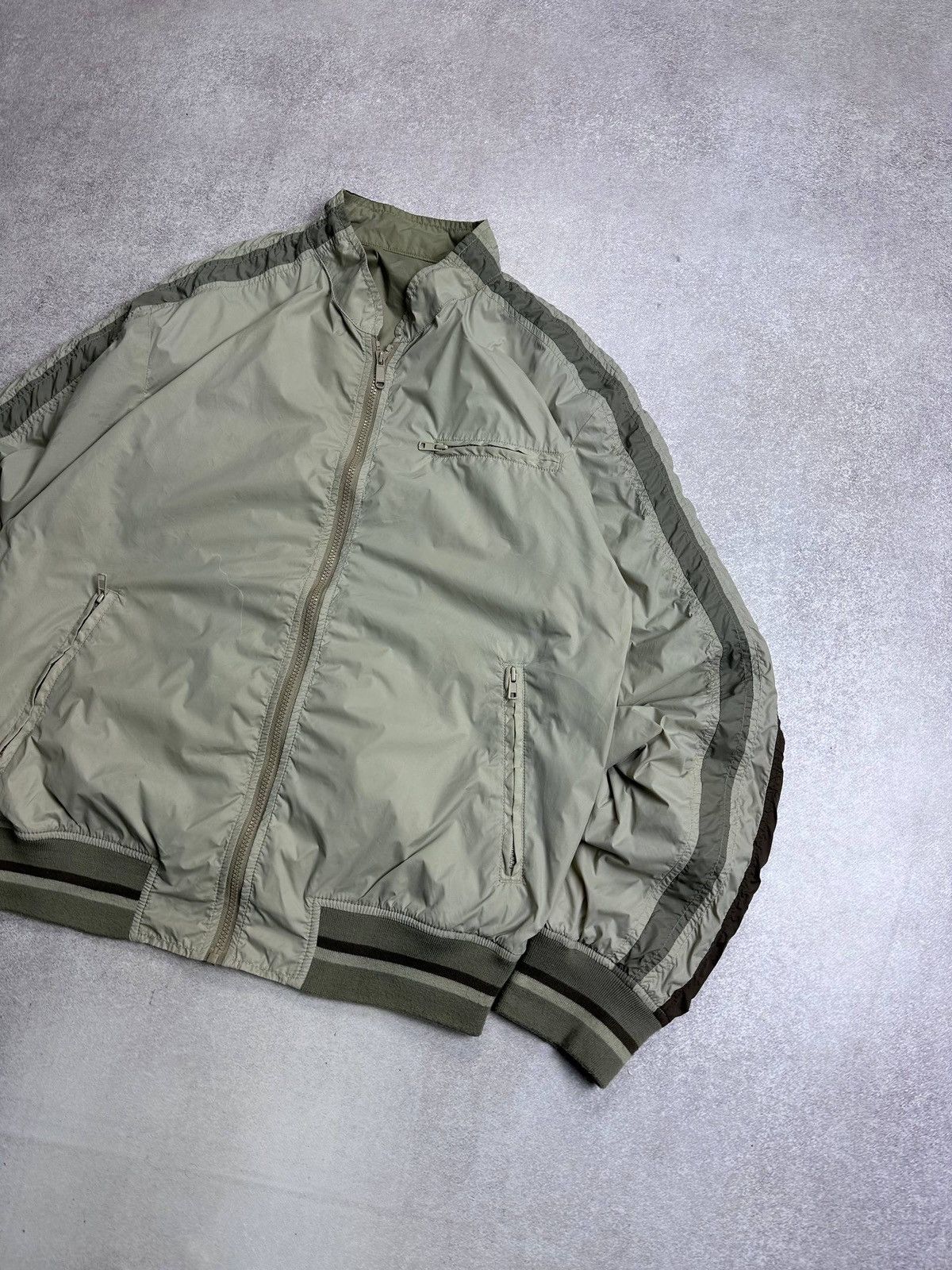 Diesel Vintage Diesel Club Reversible Nylon Y2K Bomber Jacket XXL Size US XXL / EU 58 / 5 - 5 Thumbnail