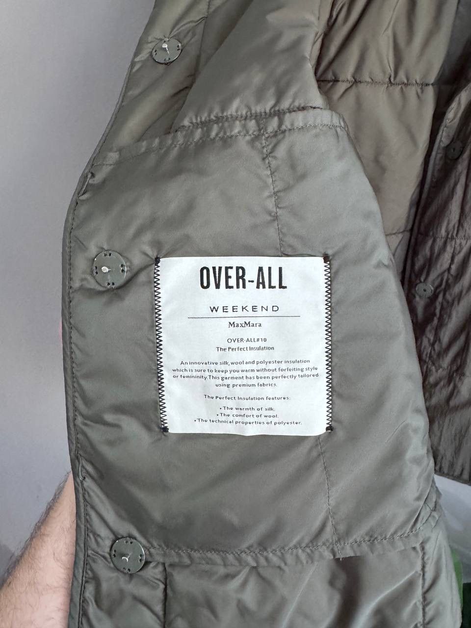 Max Mara Max Mara Weekend OVER-ALL Silk/Wool Insulation Jacket, M Size M / US 6-8 / IT 42-44 - 12 Thumbnail