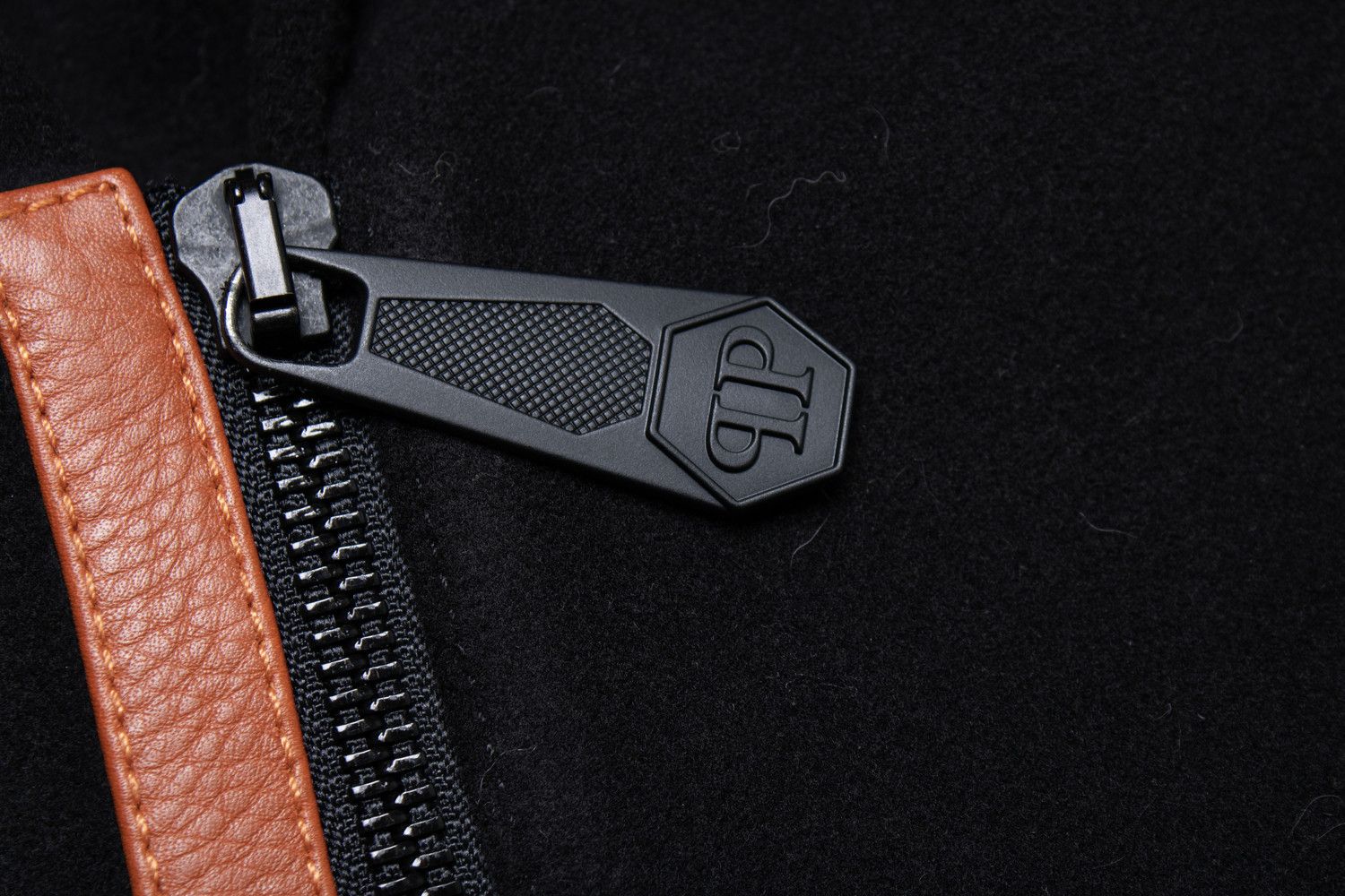 Philipp Plein Philipp Plein, bomber with orange leather sleeves Size US L / EU 52-54 / 3 - 9 Thumbnail