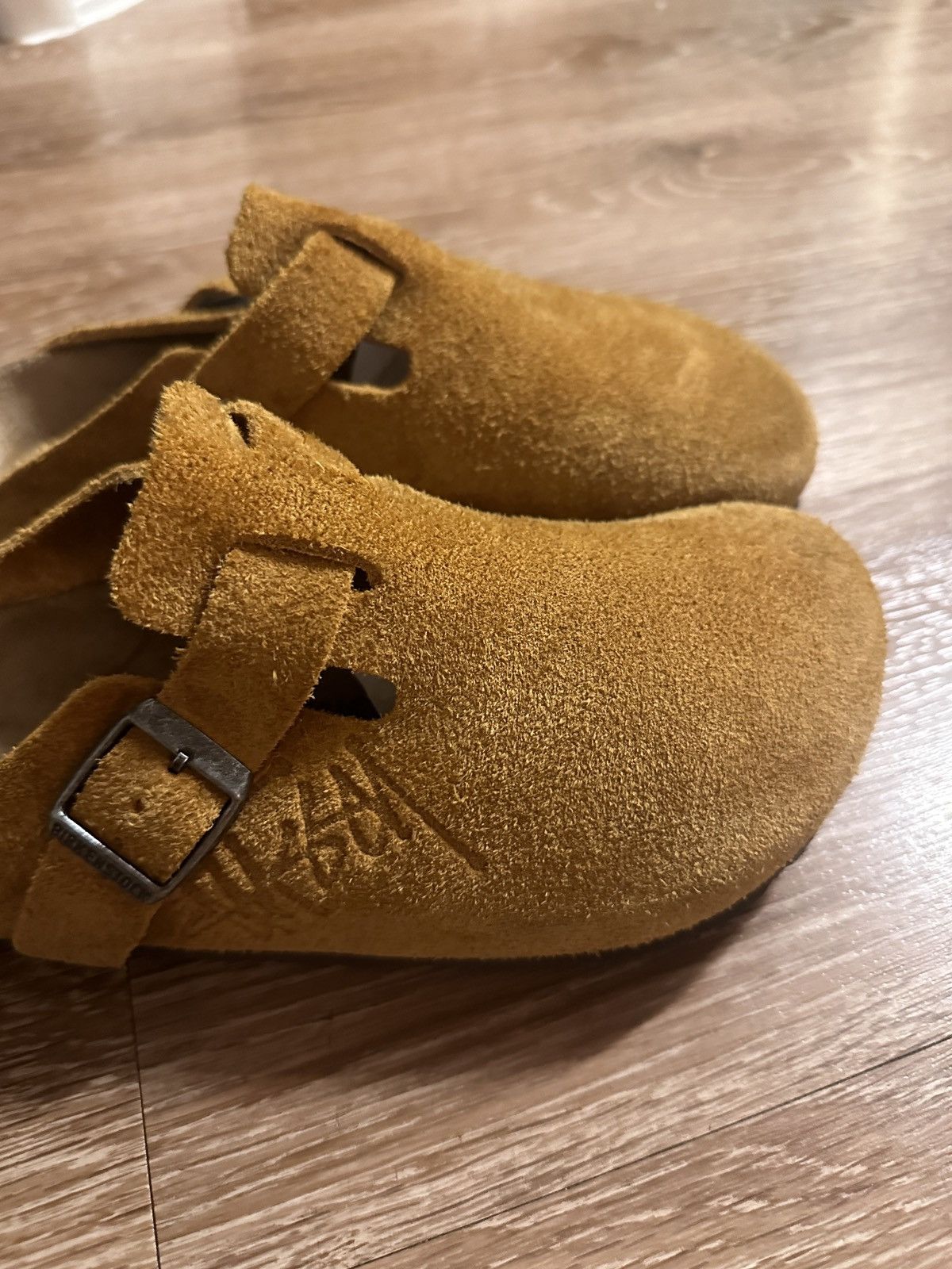 image of Birkenstock Boston Shoes in Tan, Women's (Size 6)