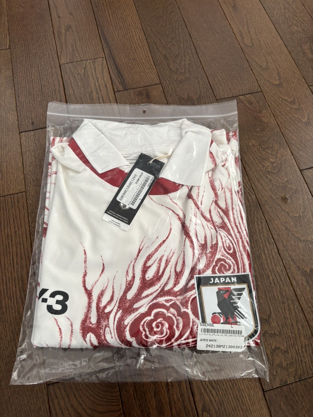 Y-3 Y-3 JFA Japan Jersey Soccer/Football Size US L / EU 52-54 / 3 - 6 Thumbnail