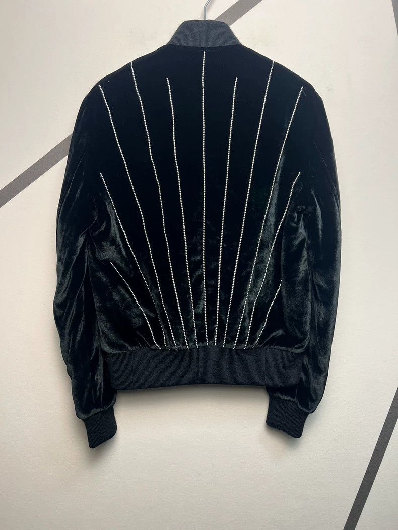 Saint Laurent Paris saint Laurent paris15 Fall/Winter Runway Black Velvet Rhin Size US S / EU 44-46 / 1 - 2 Thumbnail