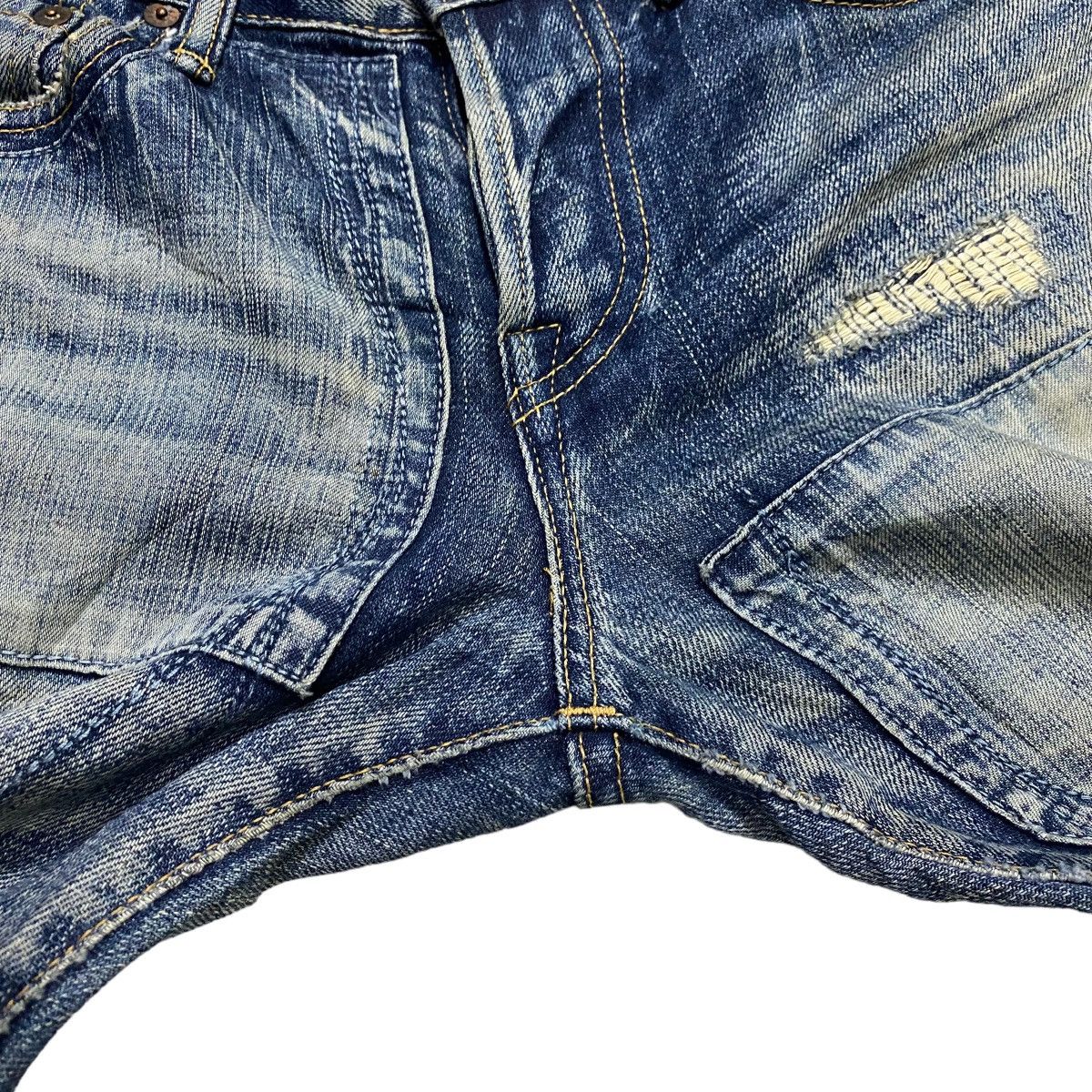 Eternal × Japanese Brand Eternal parchwork distress denim Size US 34 / EU 50 - 10 Thumbnail