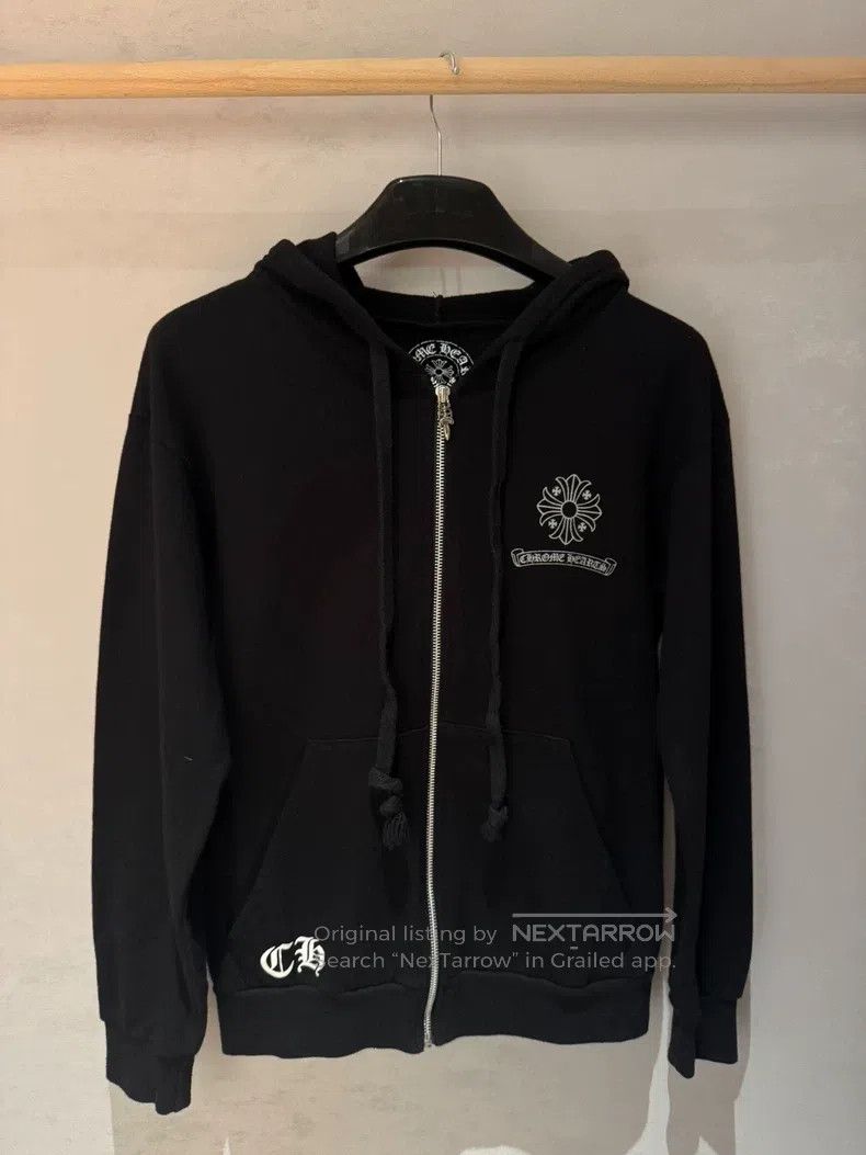 Chrome Hearts CHROME HEARTS Size S Cross-stitch cross printed coat hoodie Size US S / EU 44-46 / 1 - 2 Thumbnail