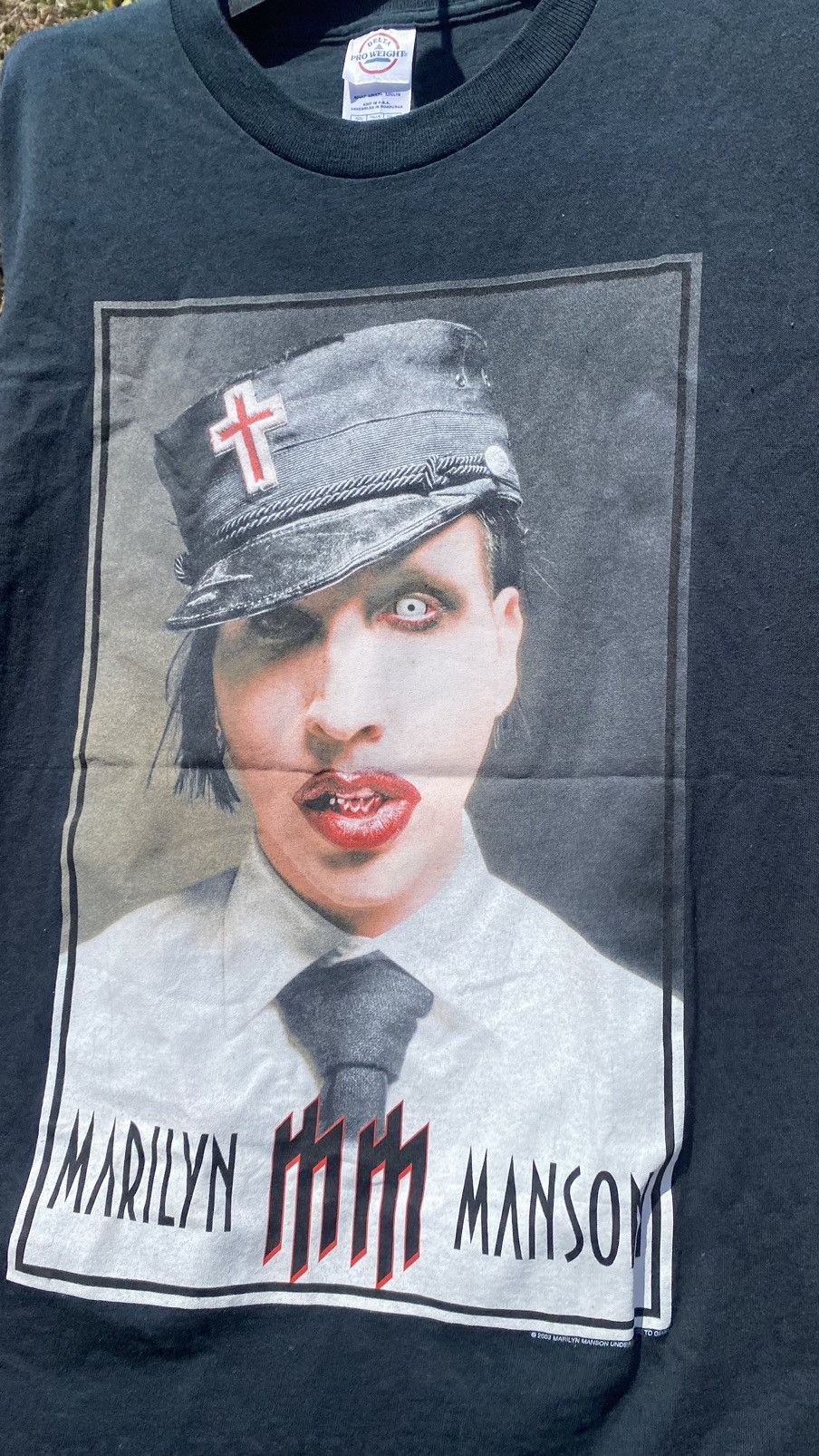 Band Tees Marylin Manson Tshirt Size US M / EU 48-50 / 2 - 4 Thumbnail