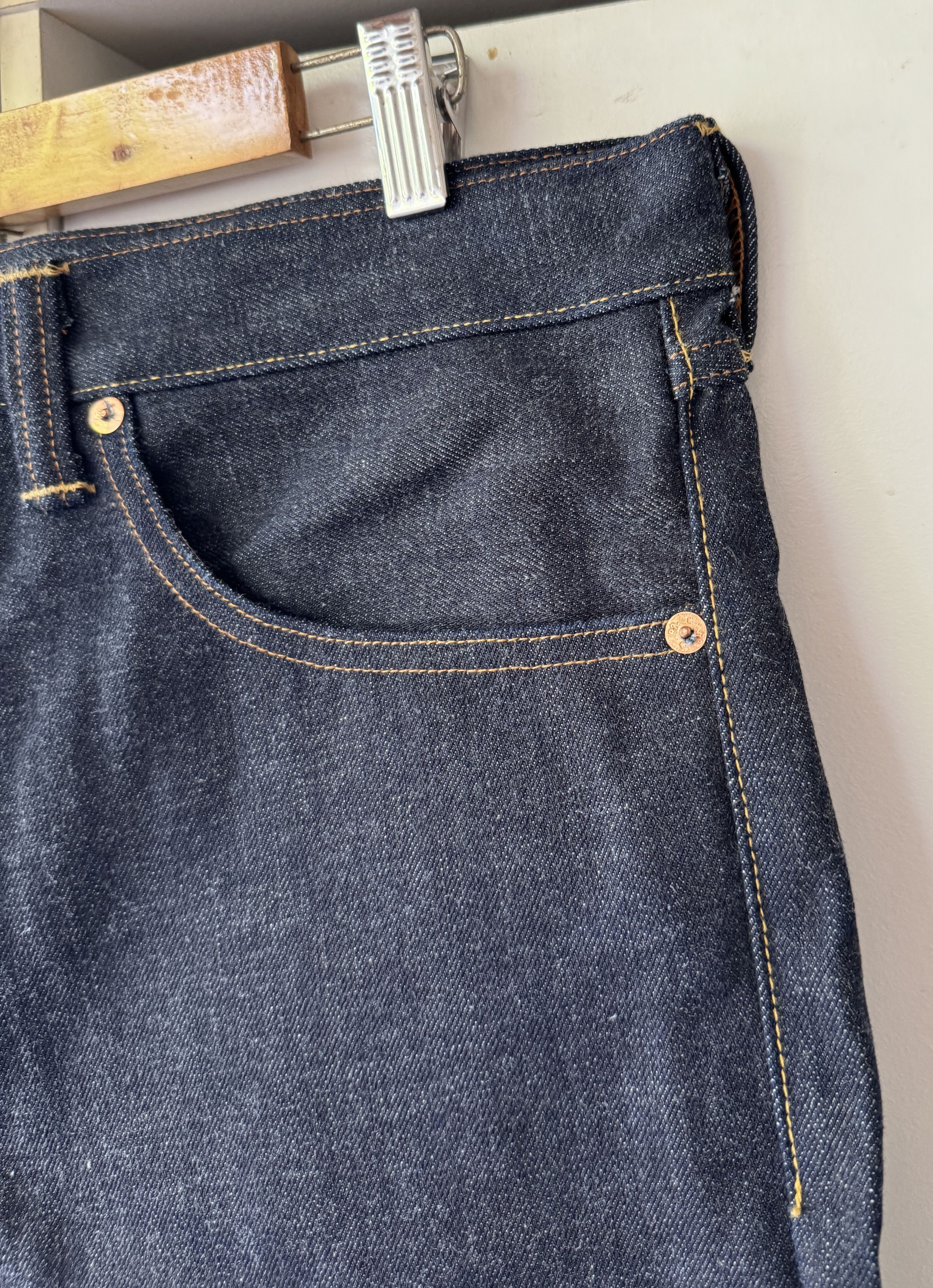 RRL Ralph Lauren × Ralph Lauren RRL DOUBLE RL TYPE 41 SELVEDGE JEANS ( W33) Size US 33 - 6 Thumbnail