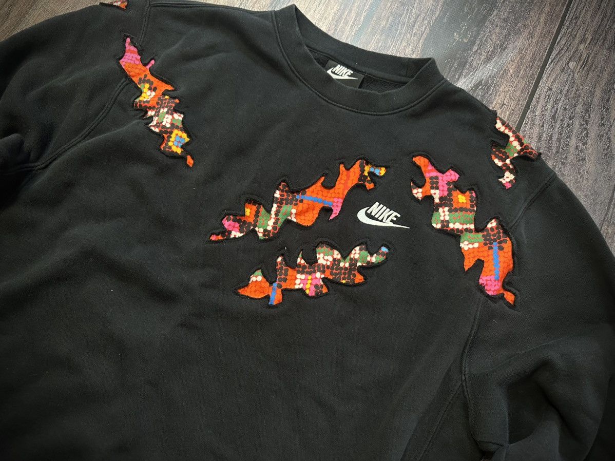 Nike Nike Custom Sweatshirt Vintage 90s Reworked Size US M / EU 48-50 / 2 - 2 Thumbnail