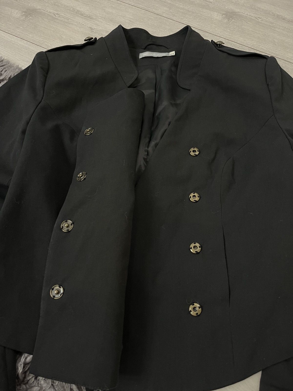 Hysteric Glamour × Undercover 🔥90s Napoleon Military Jacket Japan PPFM Saint Laurent Vibe Size S / US 4 / IT 40 - 8 Thumbnail