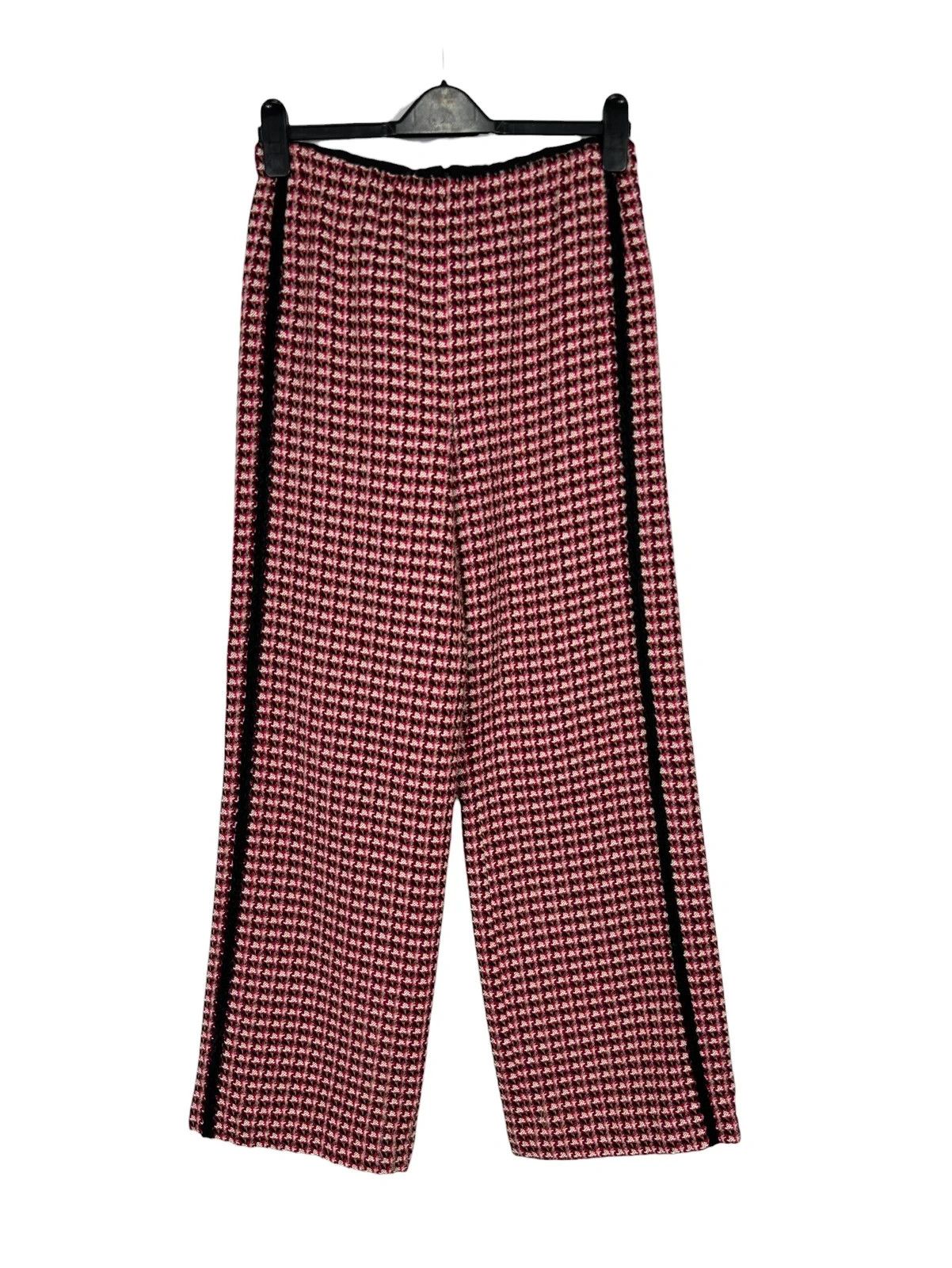 Maje Maje Wide Leg Tweed Pants size 36 Size 26" / US 2 / IT 38 - 8 Thumbnail