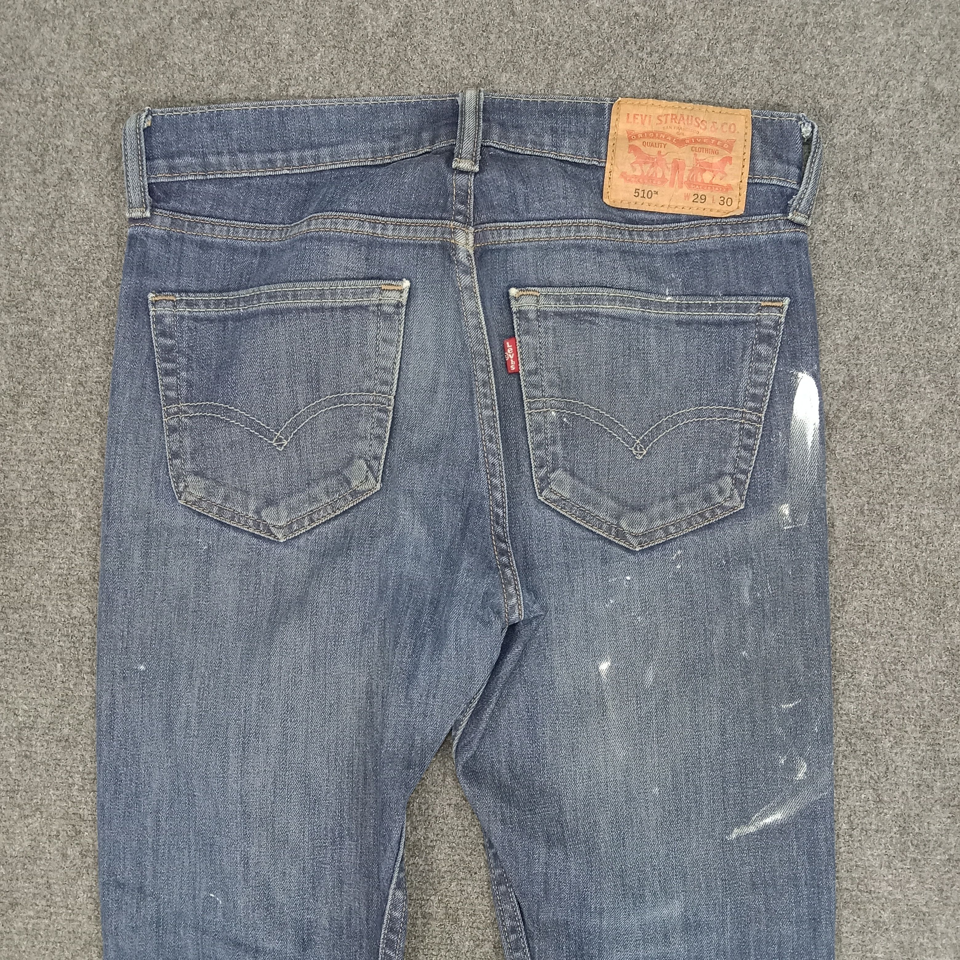 Levi's × Vintage Levi's 510 American Distressed Style Denim Jeans Size US 29 - 6 Thumbnail