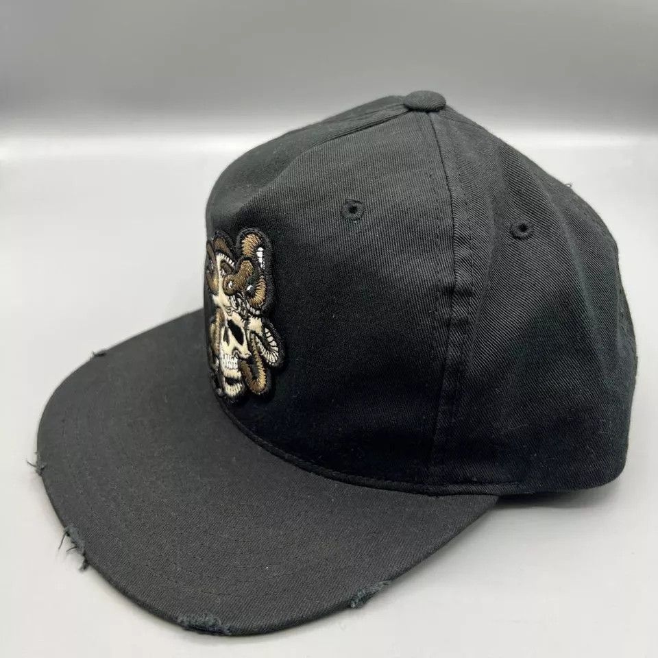 Harley Davidson Harley-Davidson Hat Men Black Motorcycle Snap Back Cap Size ONE SIZE - 2 Thumbnail