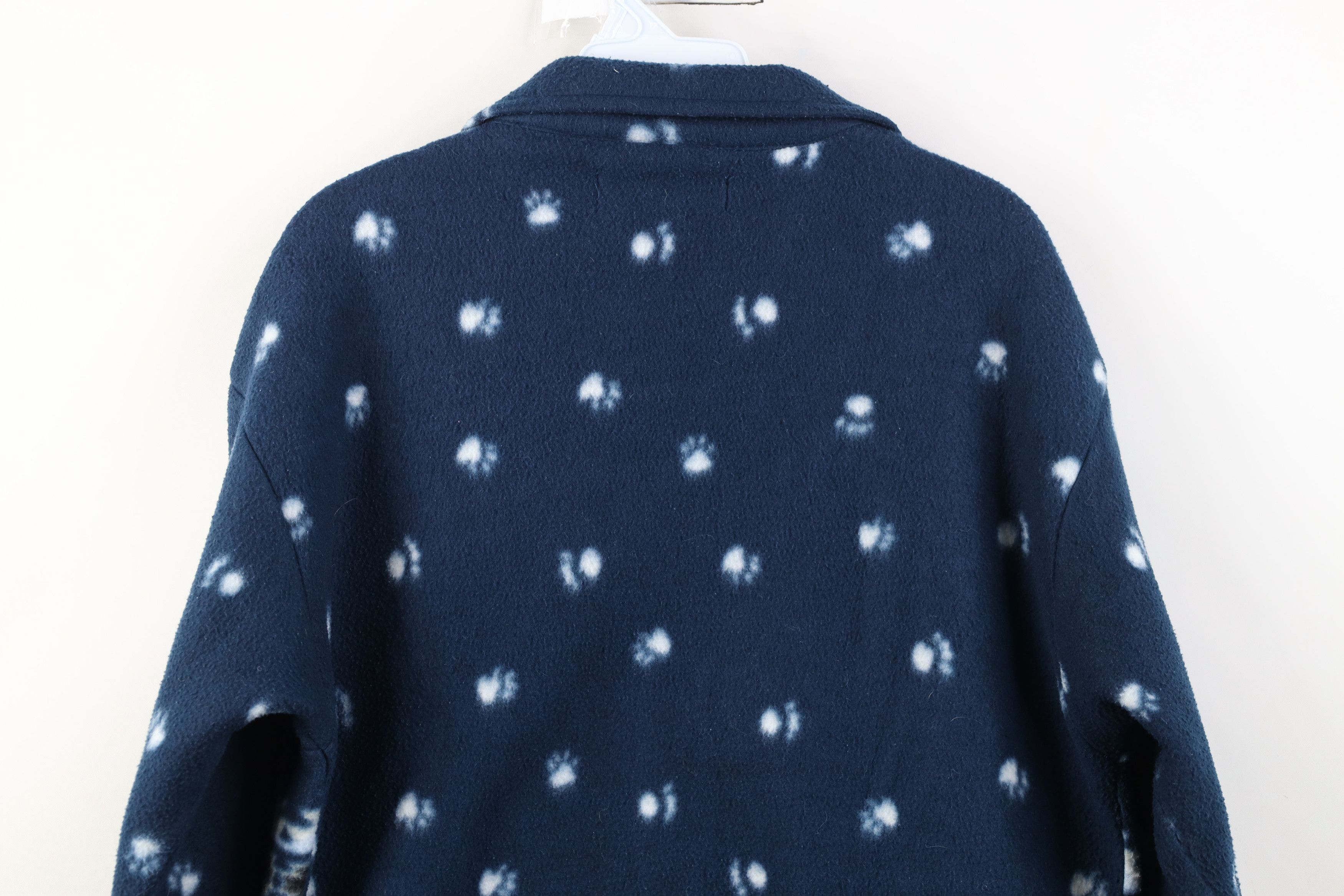 Vintage Vintage 90s Southwestern Polar Bear All Over Shirt Jacket Size M / US 6-8 / IT 42-44 - 11 Thumbnail