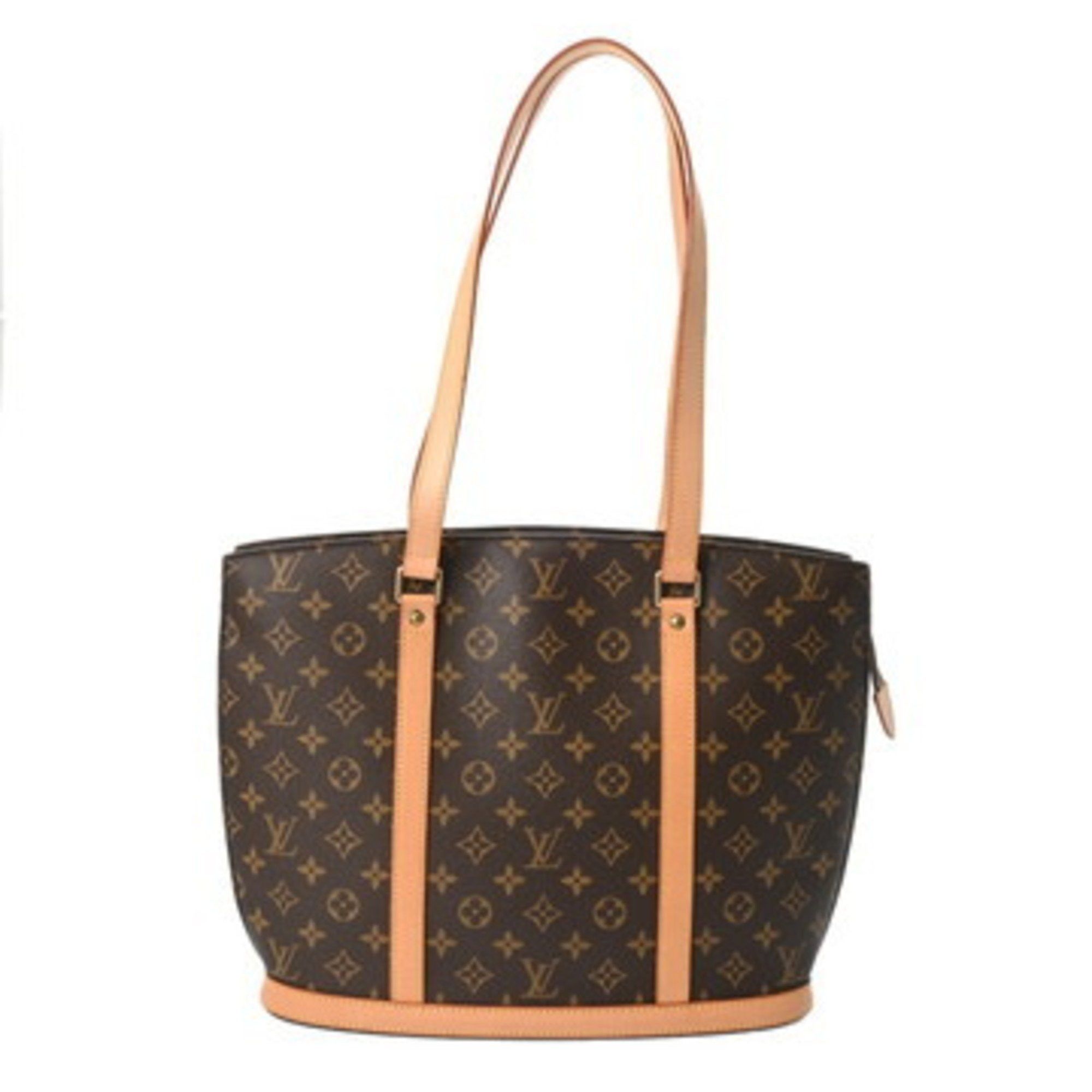 LOUIS VUITTON Monogram Babylon Brown M51102 Women's Canvas Tote Bag