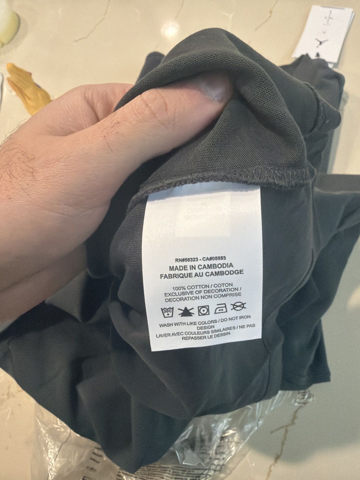 Jordan Brand × Travis Scott Jordan x Travis Scott T-Shirt Black Size XL NWT Size US XL / EU 56 / 4 - 7 Thumbnail