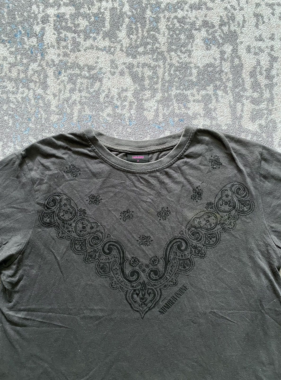 Number (N)ine Vintage Number Nine X Marlboro Tshirt Size US L / EU 52-54 / 3 - 2 Thumbnail