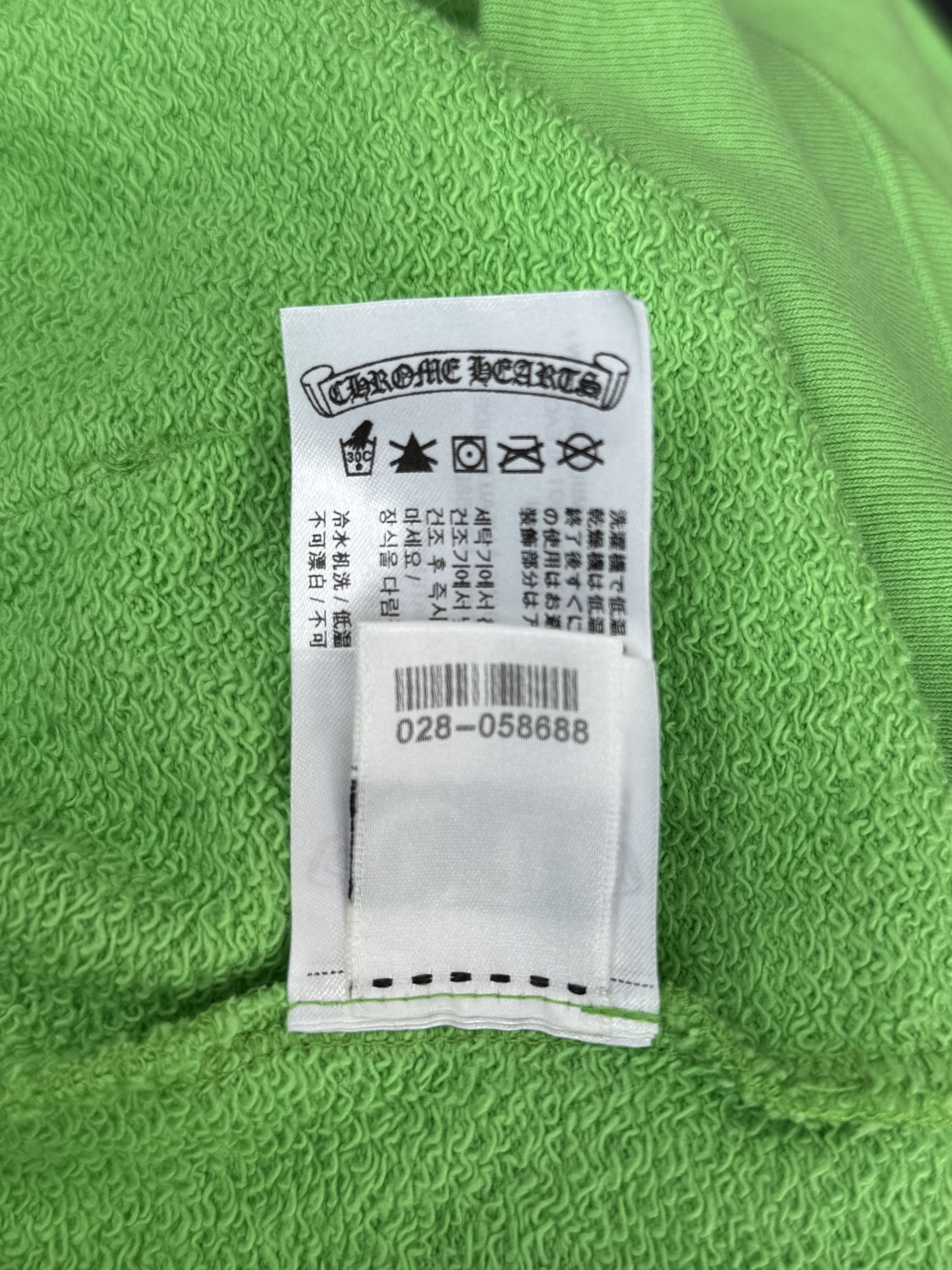 Chrome Hearts Chrome Hearts Green Sex Records Logo Hoodie Size US S / EU 44-46 / 1 - 7 Thumbnail