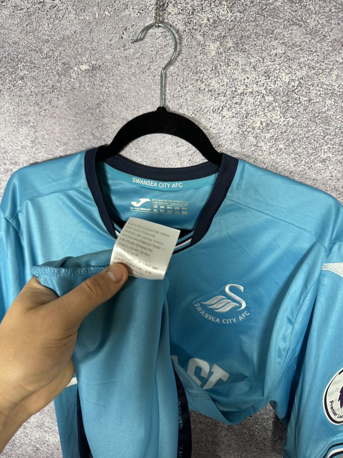 Joma × Vintage Vintage Swansea City 2016/17 Joma Away Soccer Jersey Size US XL / EU 56 / 4 - 14 Thumbnail