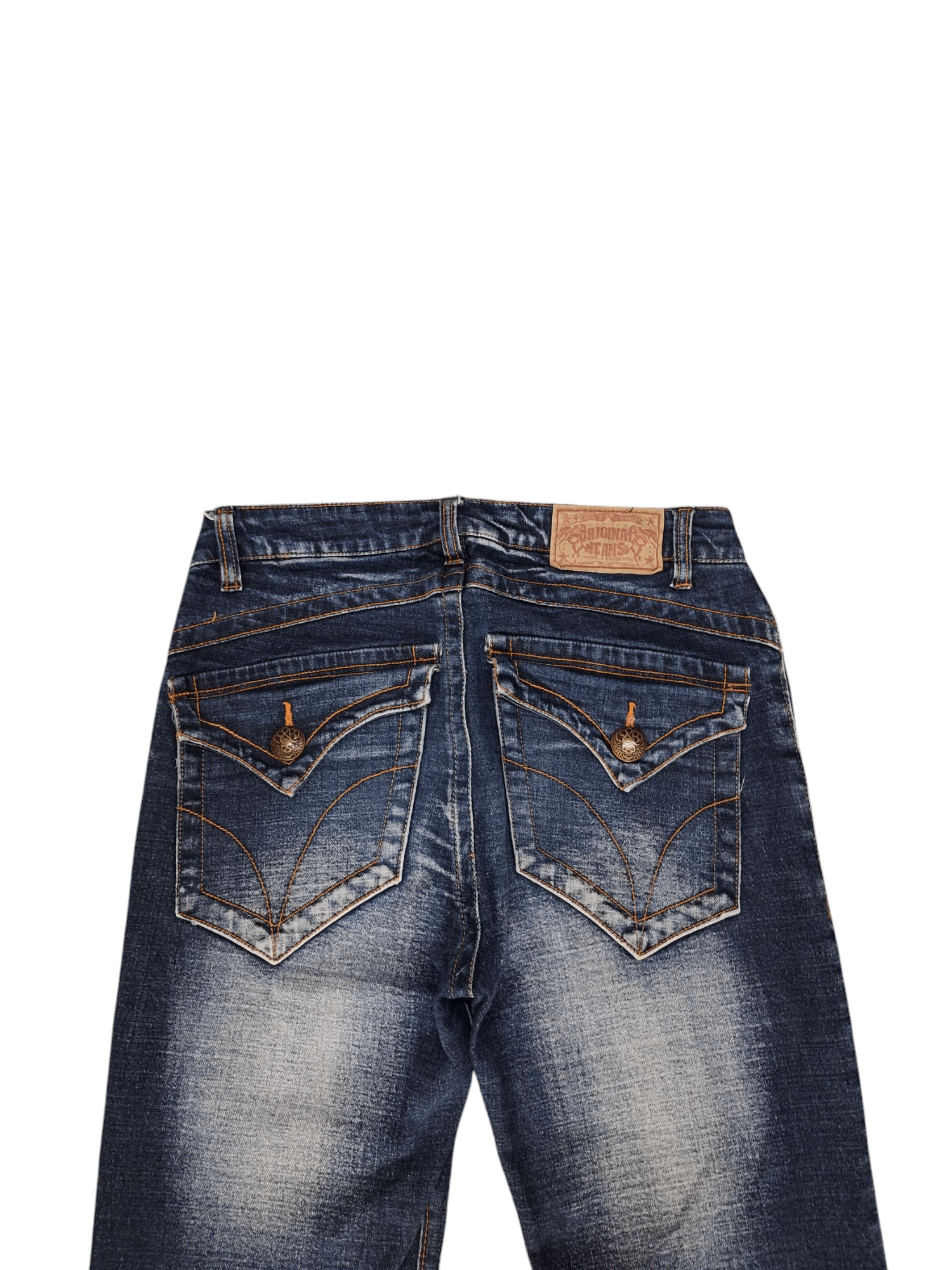 If Six Was Nine Flare Jeans The Vintage Japan Faded Distress Denim Bootcut Size US 30 / EU 46 - 12 Thumbnail