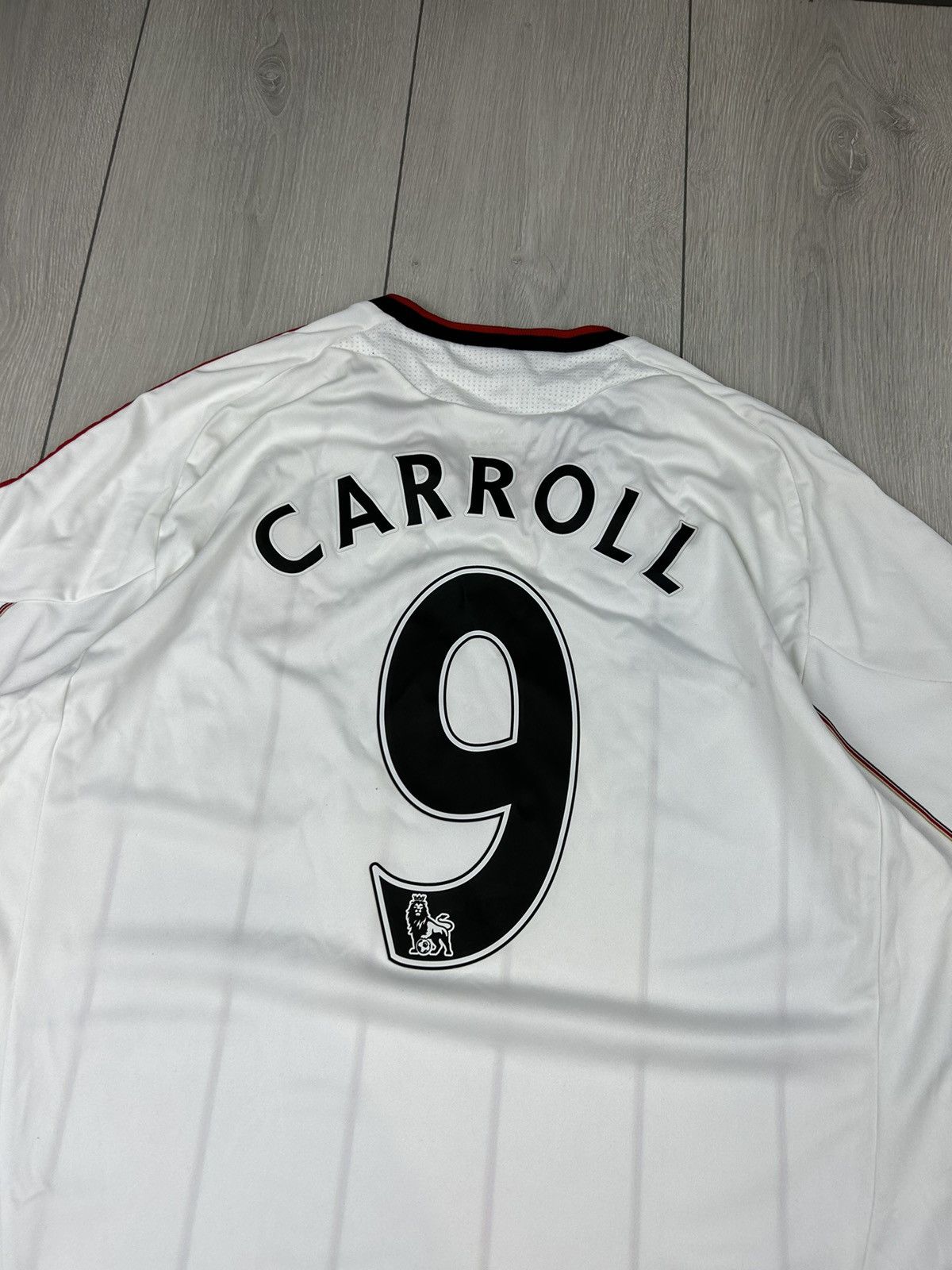 Adidas Adidas Liverpool #9 Carroll Away Shirt 2010-11 jersey Size L Size US L / EU 52-54 / 3 - 8 Thumbnail