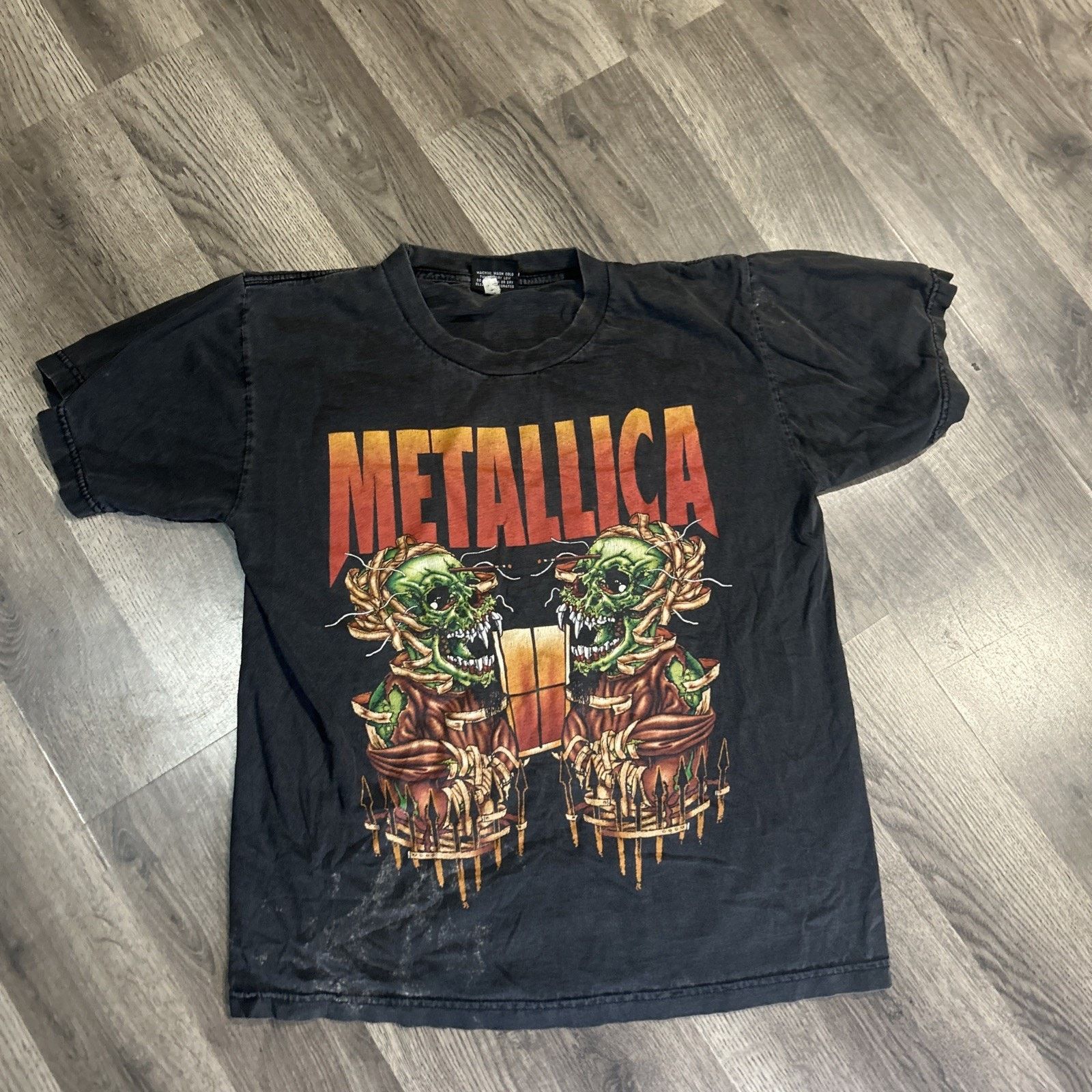 Metallica Vintage Heavy Metal Metallica Band Tshirt Size Mens Medium Size US M / EU 48-50 / 2 - 1 Thumbnail