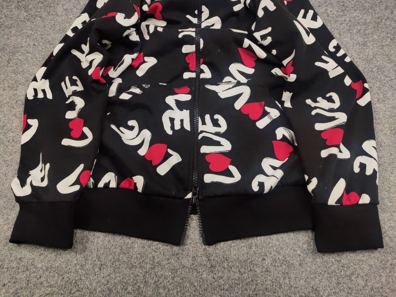 Moschino Love Moschino Authentic Multi Logo Oversized Zip Hoodie Size US S / EU 44-46 / 1 - 4 Thumbnail