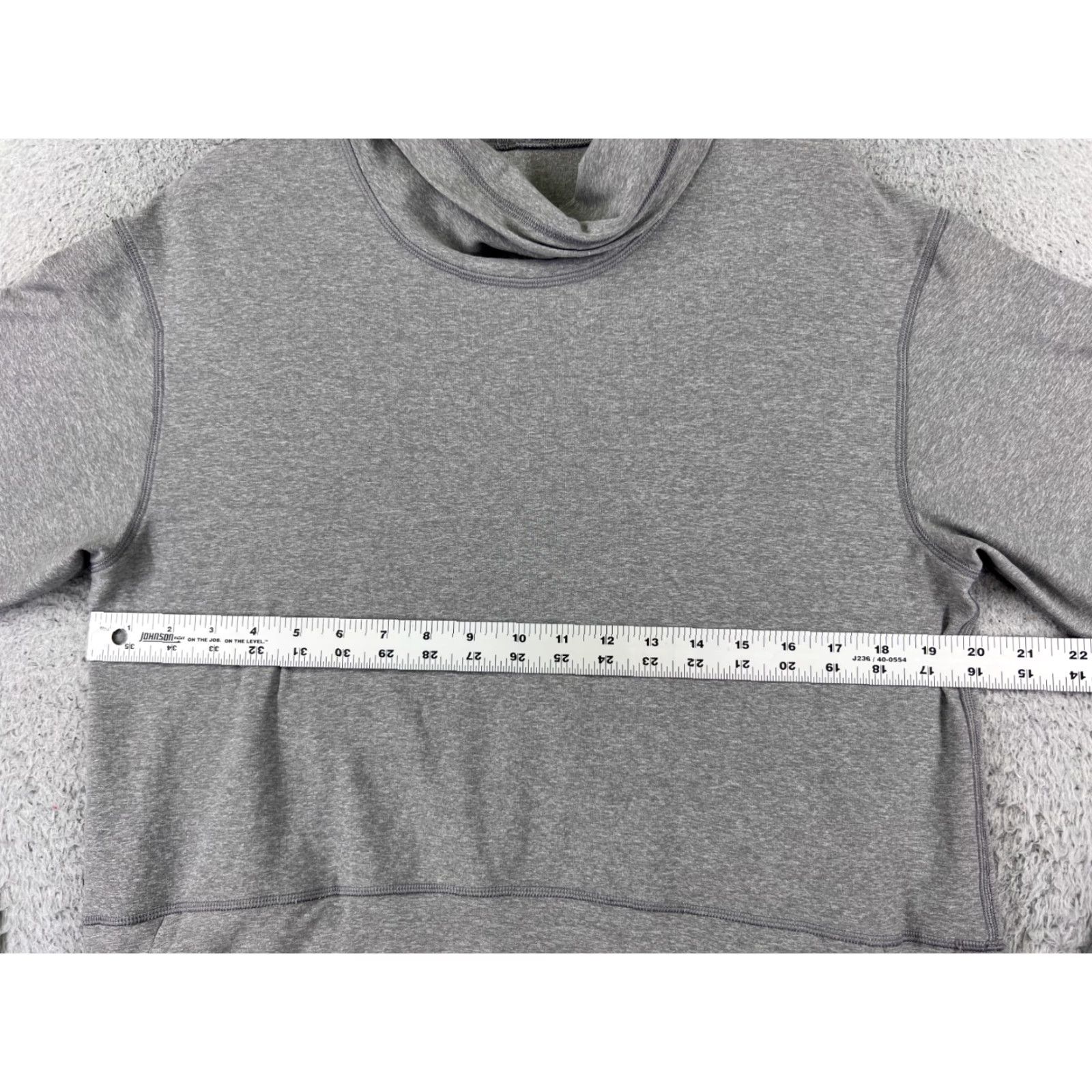 Lululemon Lululemon Sweater Women 8 Gray Ready to Rulu Pullover Funnel Neck Long Sleeve Shirt Size M / US 6-8 / IT 42-44 - 6 Thumbnail