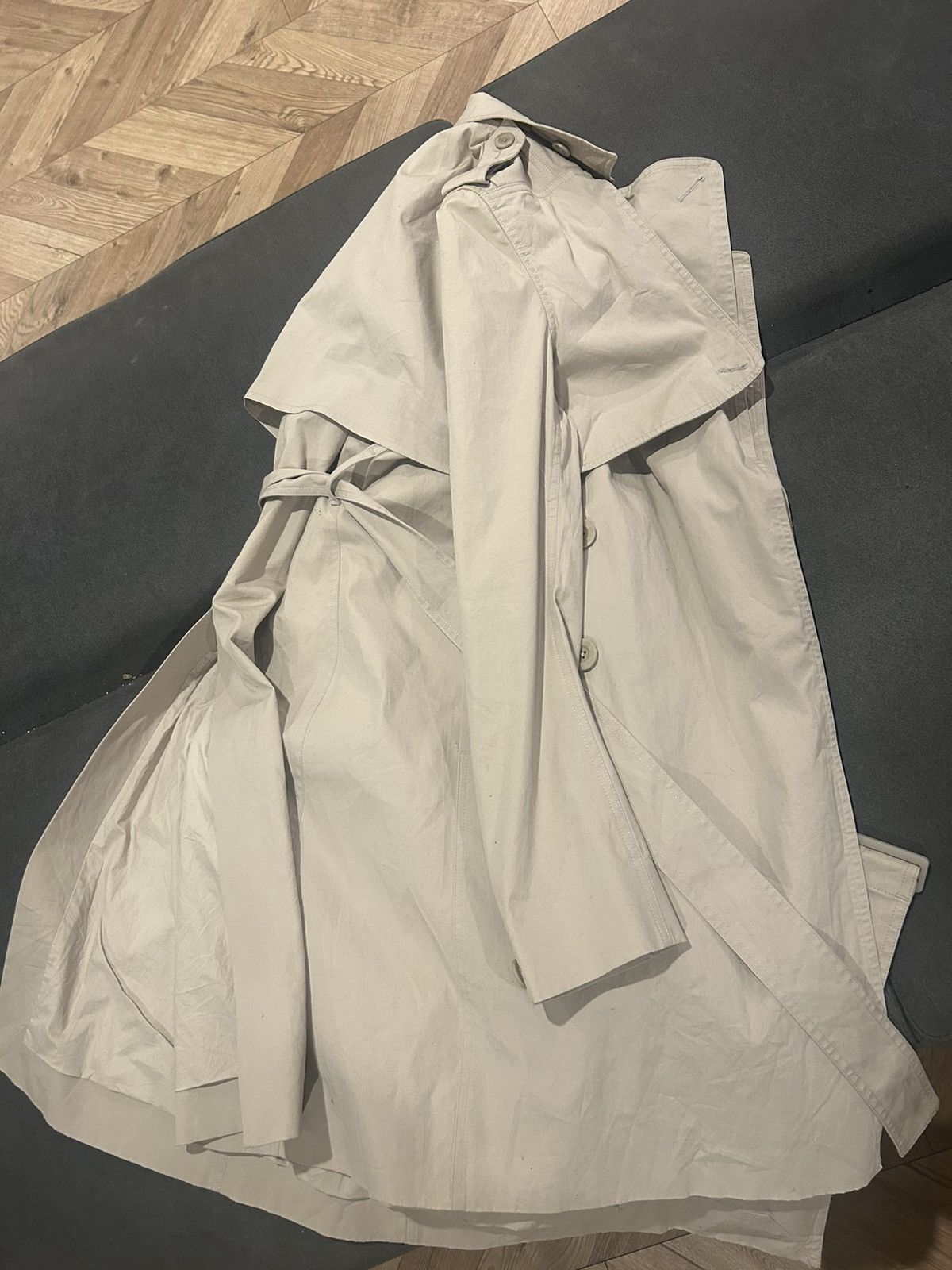 Rick Owens Rick Owens FW’16 Mastadon Trench Coat Size US M / EU 48-50 / 2 - 8 Thumbnail
