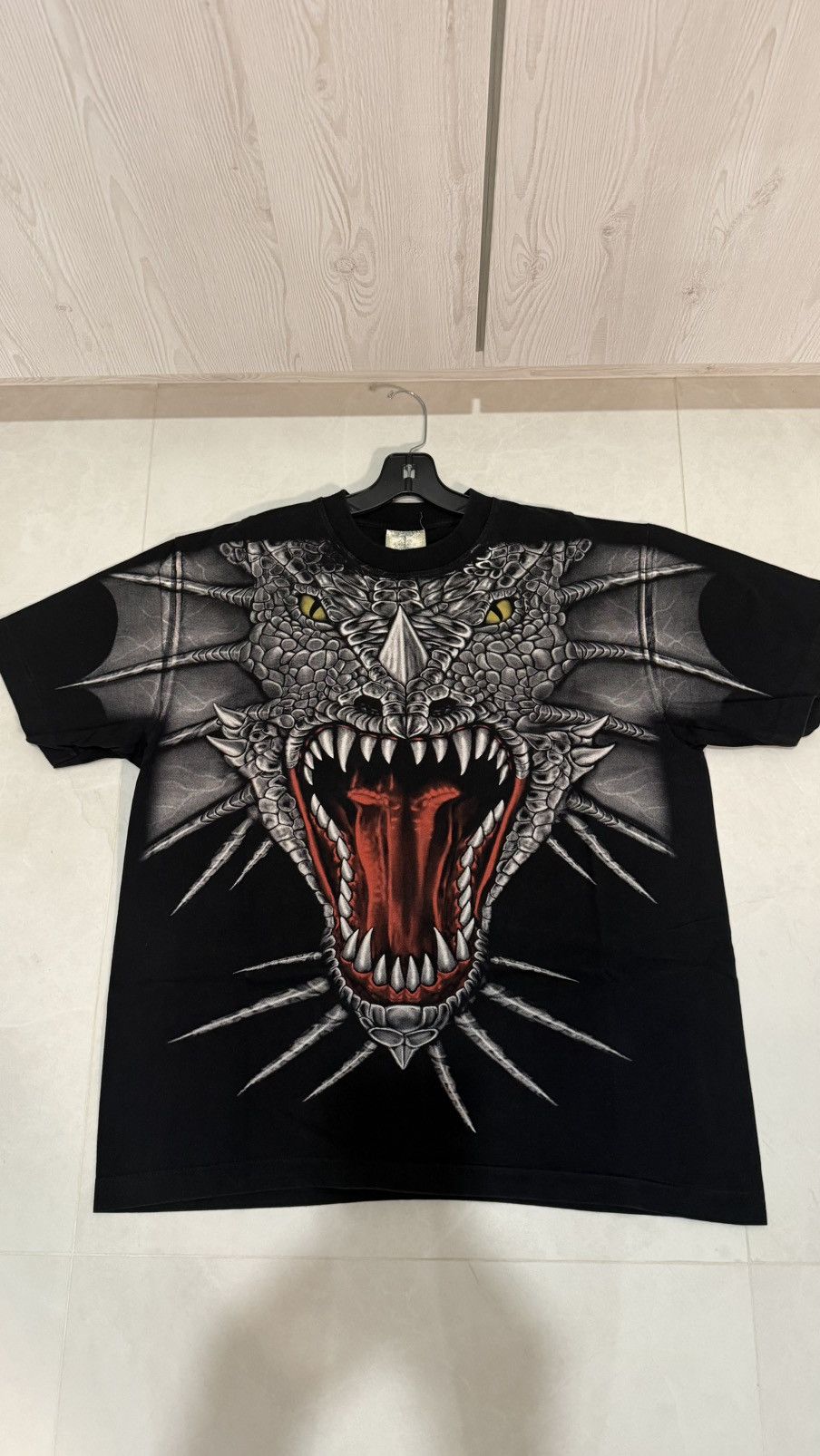 Other Rock Eagle AOP Dragon Graphic, Size XL, Single Stitch Size US XL / EU 56 / 4 - 7 Thumbnail