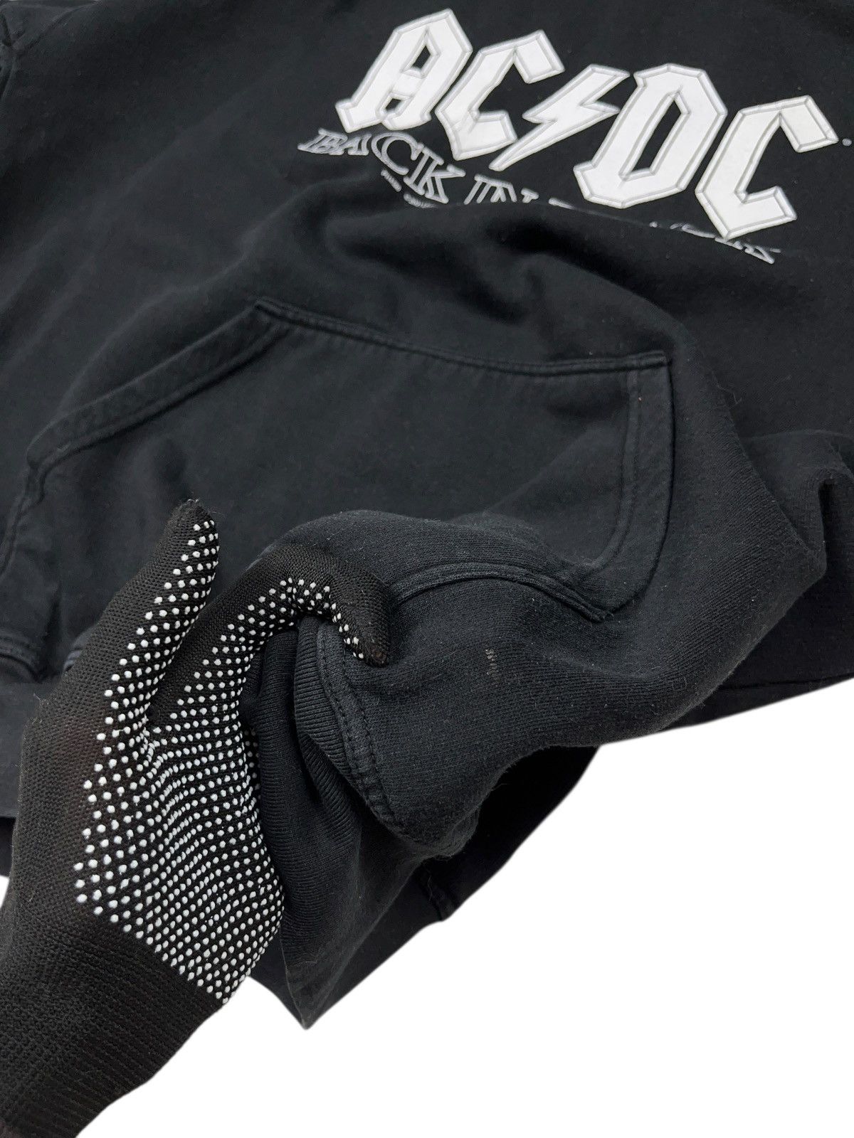Band Tees Vintage 2001 AC/DC Oversized Hoodie Balenciaga Style Size US XL / EU 56 / 4 - 7 Thumbnail