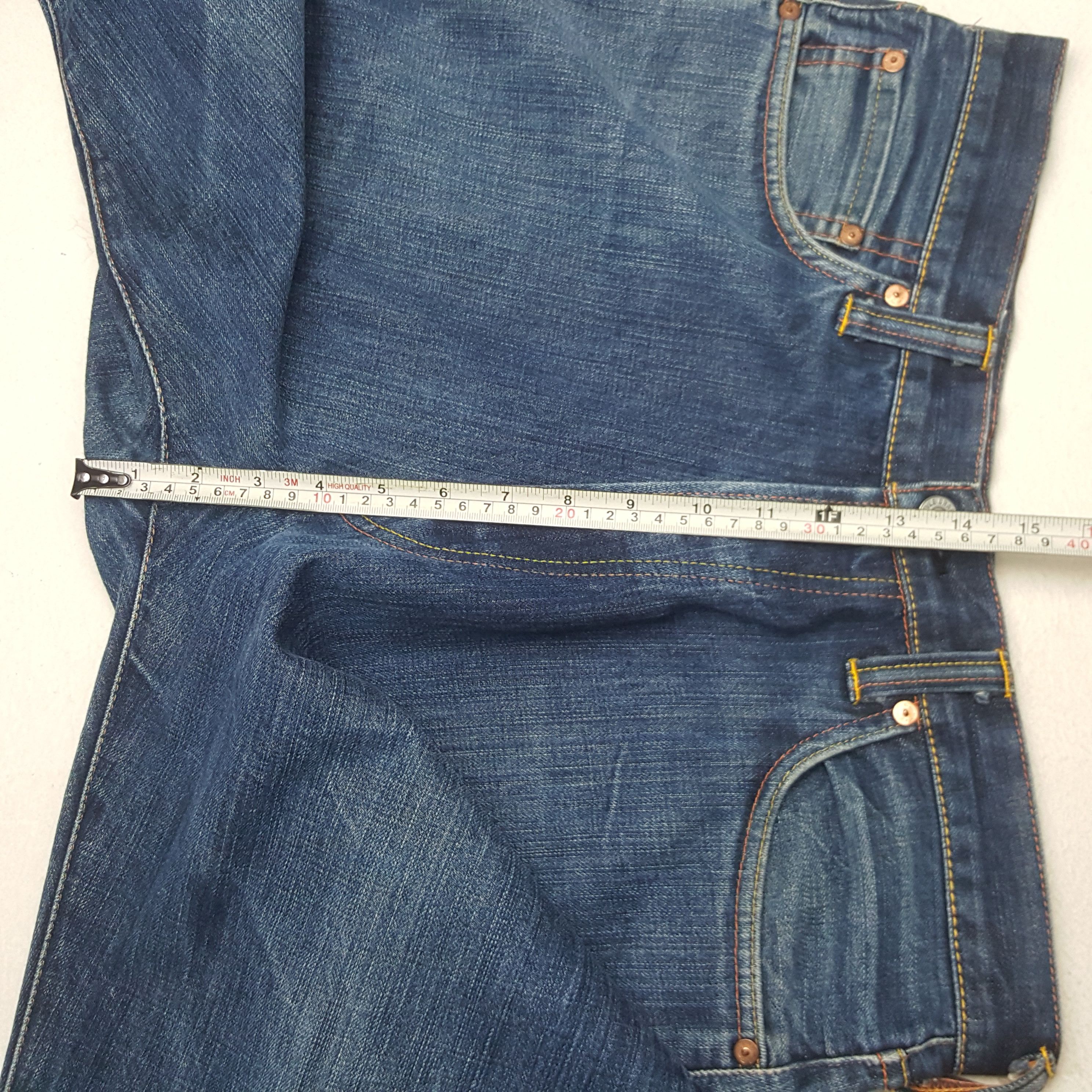 Evisu × Japanese Brand × Vintage Vintage Evisu Japanese Brand Daicock Custom Art Denim Jeans Size US 32 / EU 48 - 10 Thumbnail