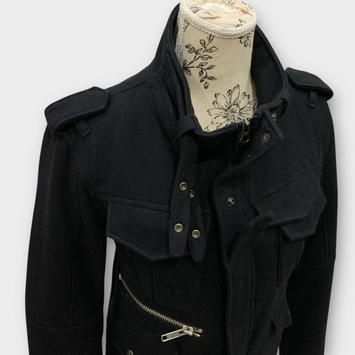 PPFM VINTAGE PPFM MIL SPEC M65 WOOL JACKET STAND COLLAR MILITARY Size US S / EU 44-46 / 1 - 8 Thumbnail