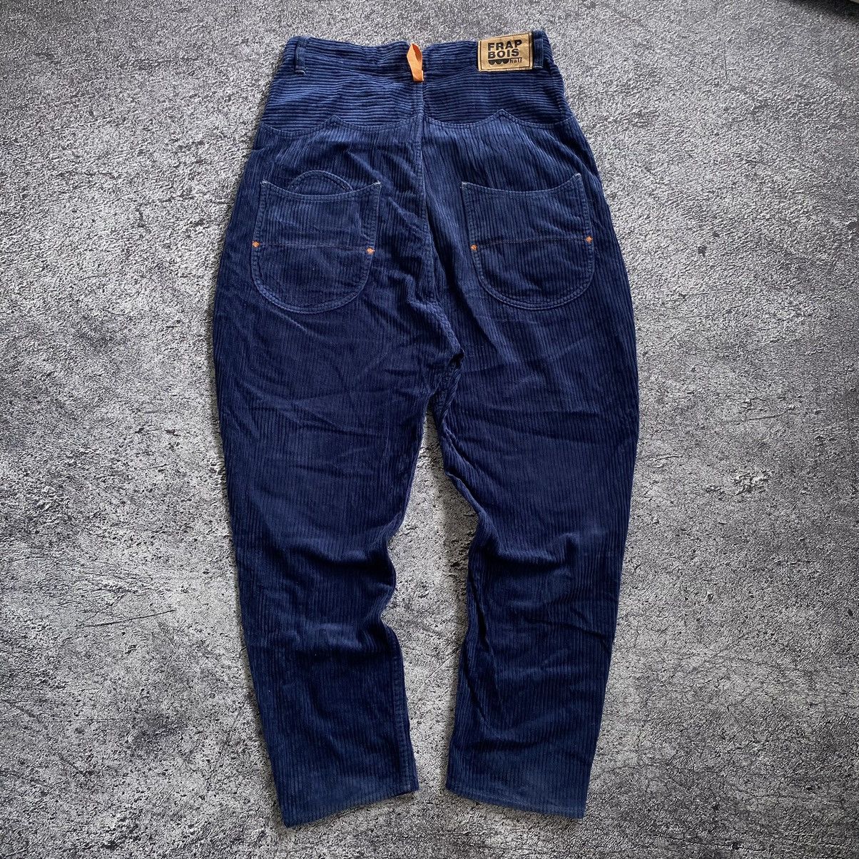Frapbois × Issey Miyake × Japanese Brand Frapbois Issey Miyake Drop Croth Corduroy Pants Size US 33 - 2 Thumbnail