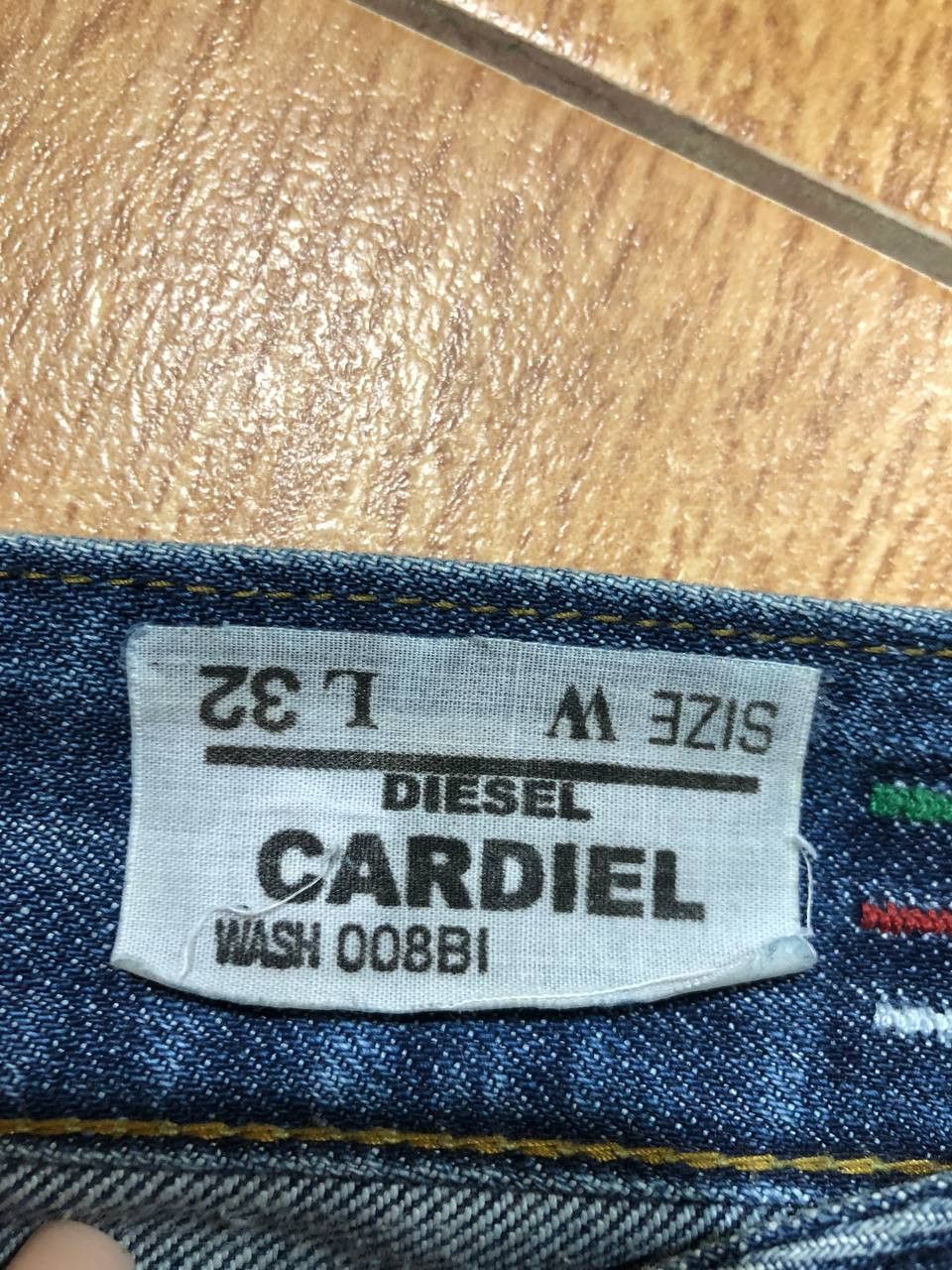 Diesel Diesel Cardiel Bootcut Jeans Slim Fit Stretch Low Rise Size 32" / US 10 / IT 46 - 2 Thumbnail