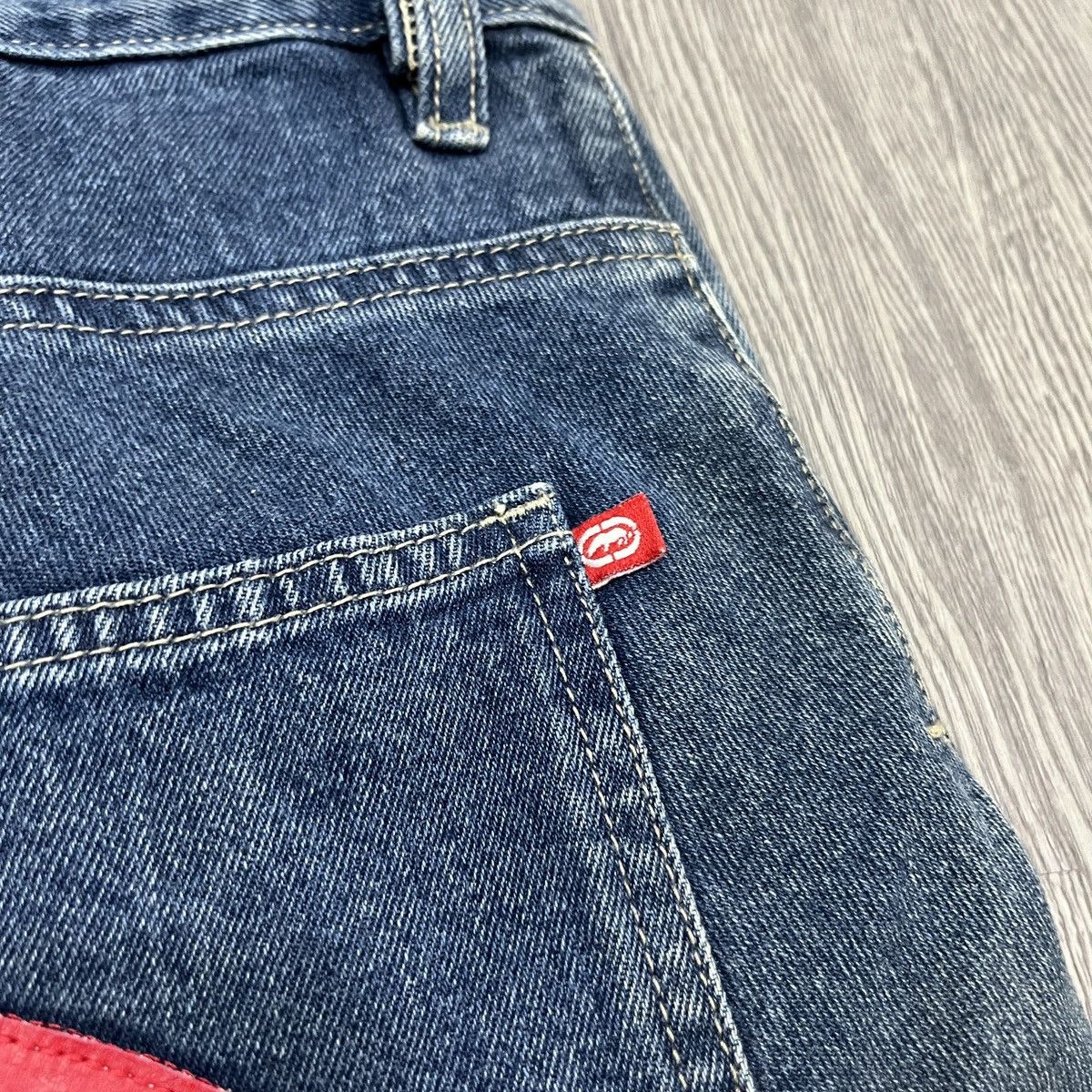 Ecko Unltd. Baggy Jeans Ecko Unltd Big Rhino Logo Denim 🟥 Size US 34 / EU 50 - 5 Thumbnail