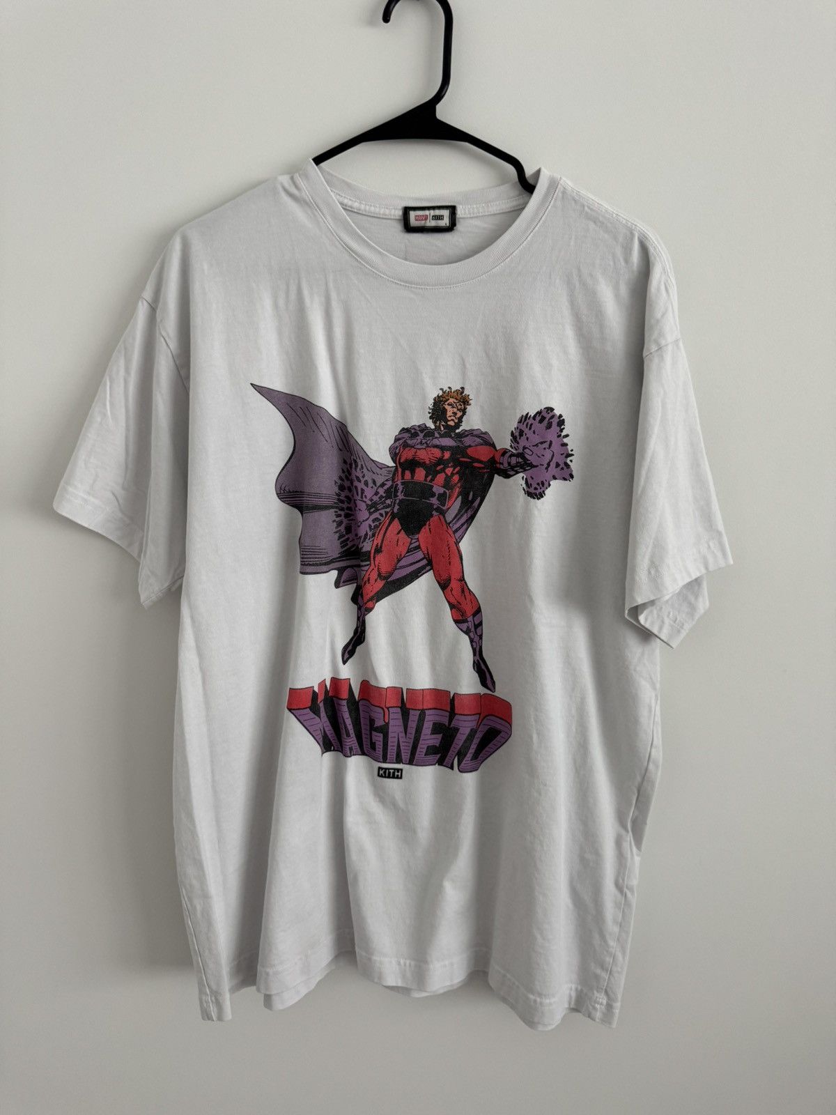 Kith Marvel Comics Magneto Vintage Graphic Tee Size Large