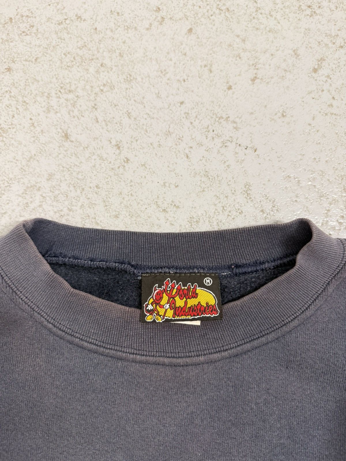 World Industries Vintage 90s Faded World Industries Skate Y2K Sweatshirt Size US M / EU 48-50 / 2 - 4 Thumbnail