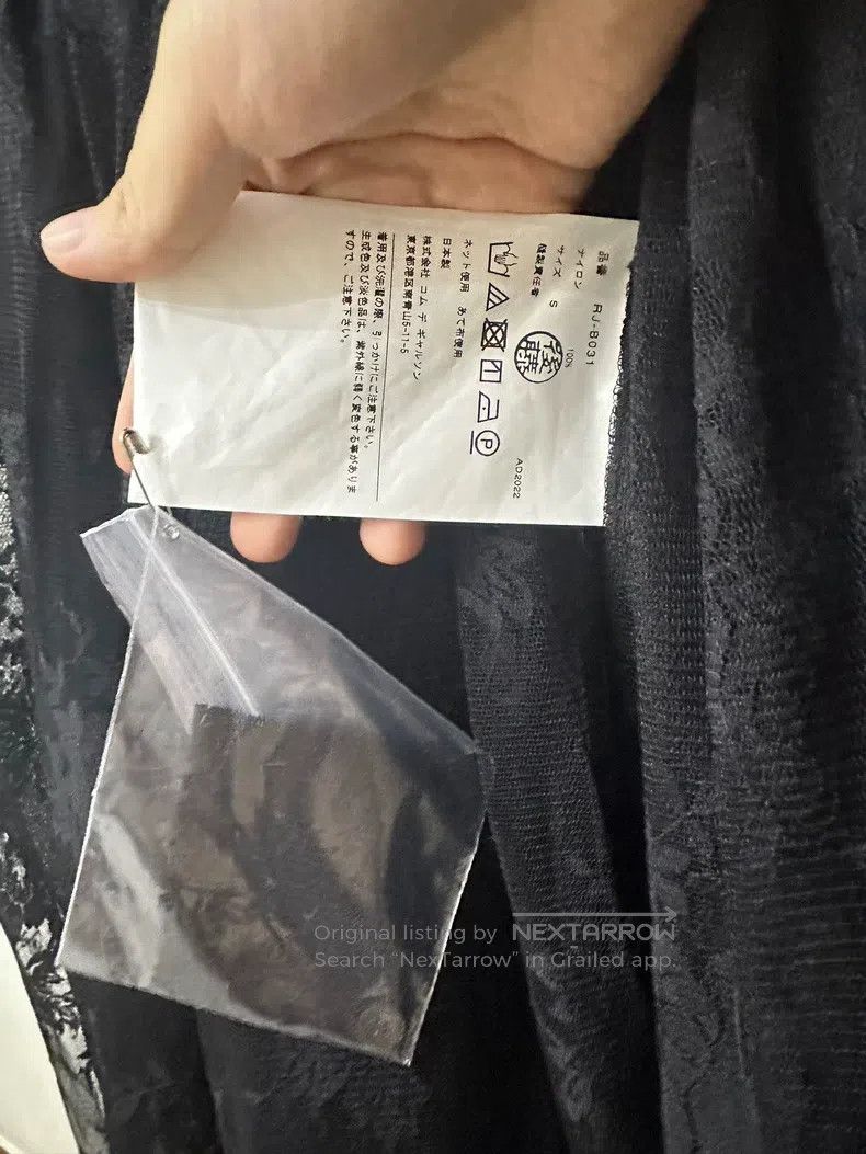 Comme des Garcons Comme Des Garcons Lace Tulle Long Shirt Size S / US 4 / IT 40 - 4 Thumbnail