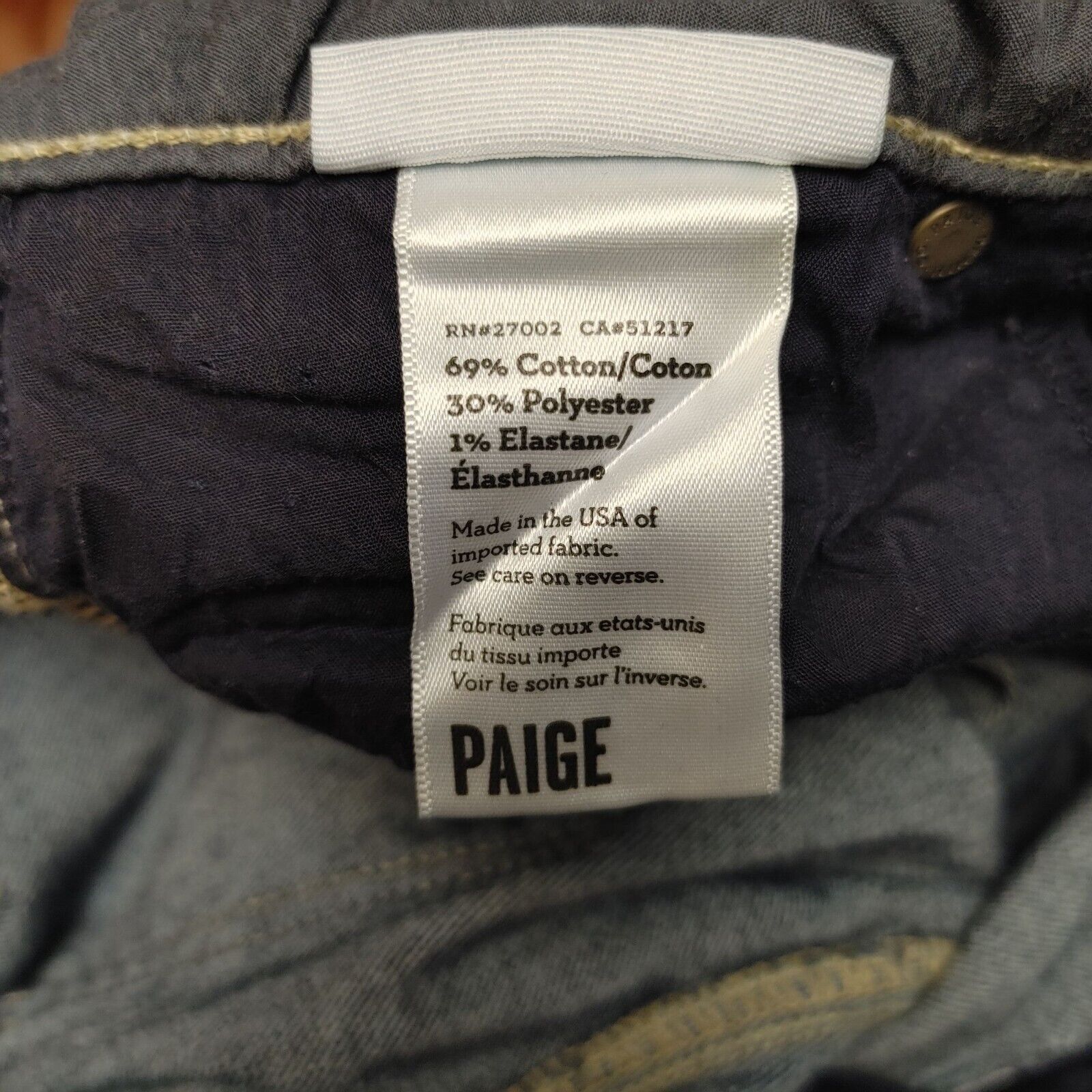 Paige Paige | Women's Skinny Bootcut Dark Wash Blue Jeans 30 Size 30" / US 8 / IT 44 - 3 Thumbnail