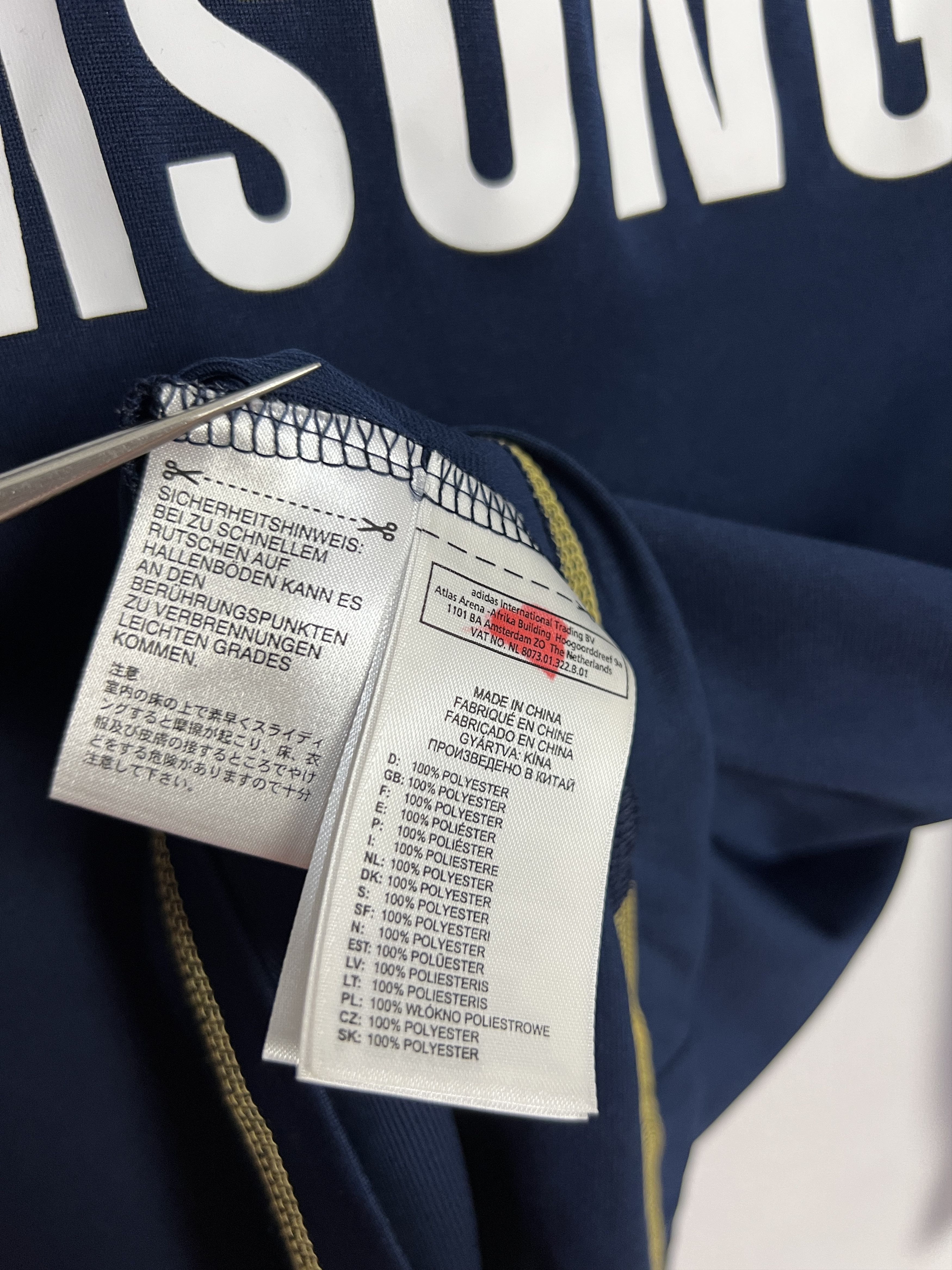 Adidas Chelsea Football Player Issue Train Sweatshirt Track Top Size US S / EU 44-46 / 1 - 8 Thumbnail