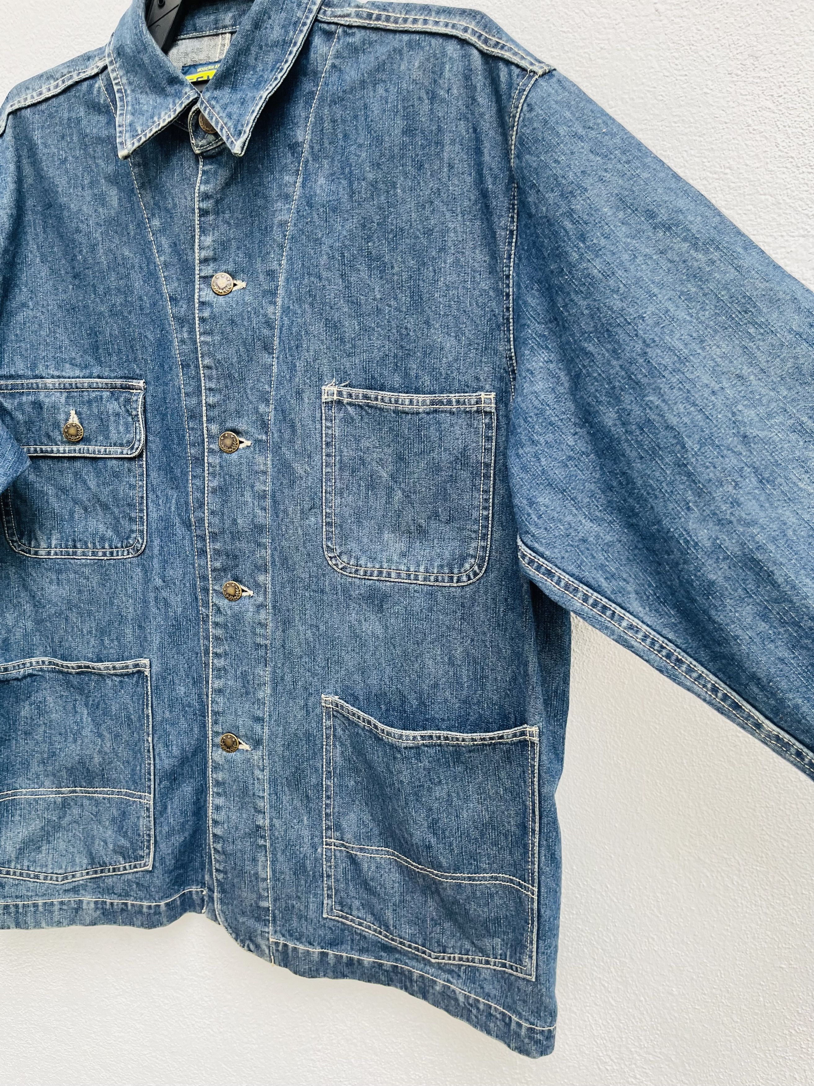 Japanese Brand × Vintage Vintage Fellow Big Pocket Hip Hop Streetwear Fashion Style Size US L / EU 52-54 / 3 - 8 Thumbnail