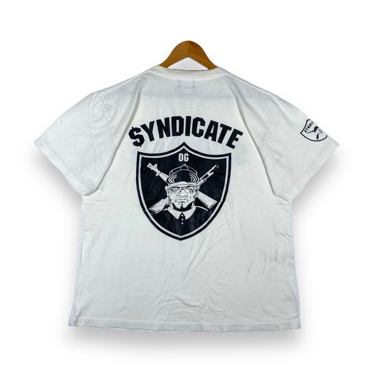 Rap Tees × Syndicate × Vintage VINTAGE SYNDICATE OG RECORD LABELS TEE Size US XL / EU 56 / 4 - 1 Thumbnail