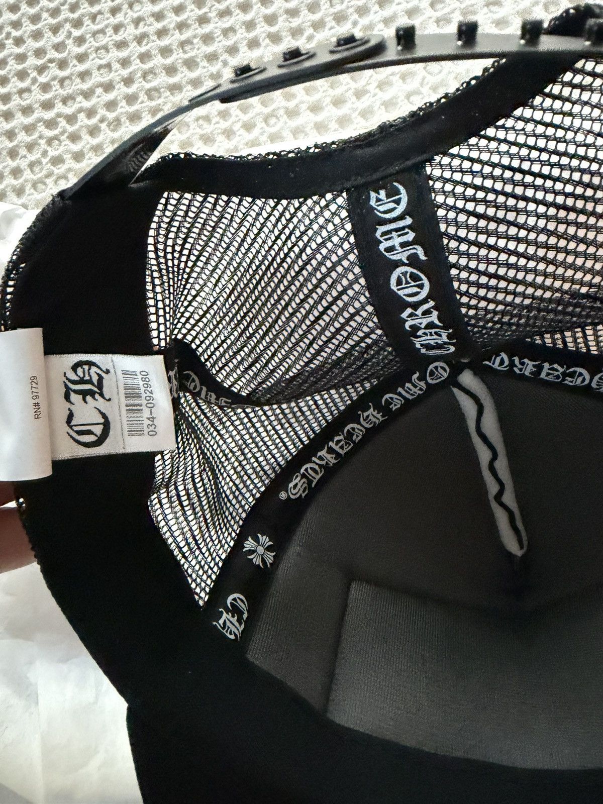Chrome Hearts CHROME HEARTS TRUCKER HAT MALIBU EXCLUSIVE Size ONE SIZE - 4 Thumbnail