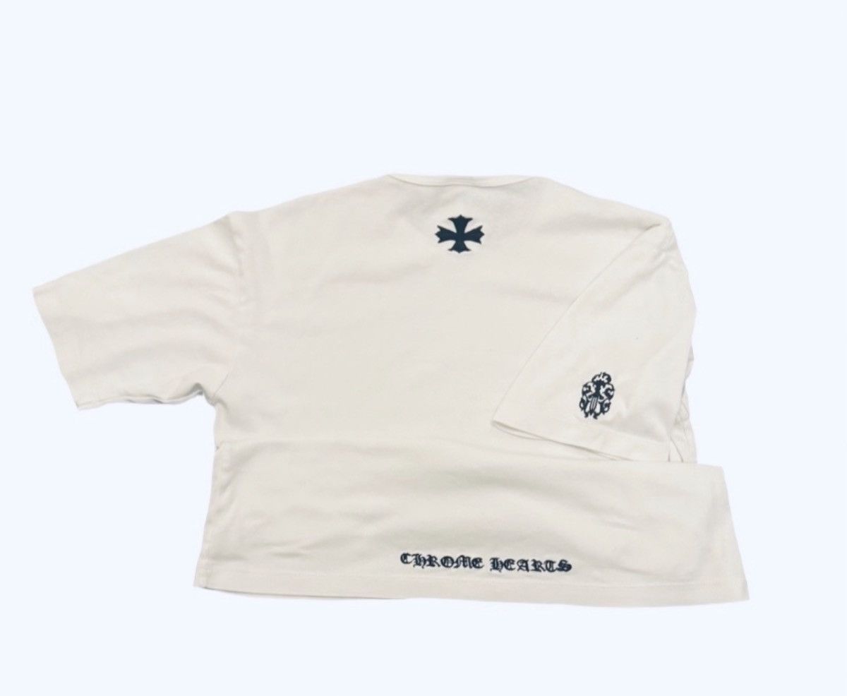Chrome Hearts Vintage Chrome Hearts Shirt Plus And Dagger Motif 1999 Rare Size US L / EU 52-54 / 3 - 2 Thumbnail
