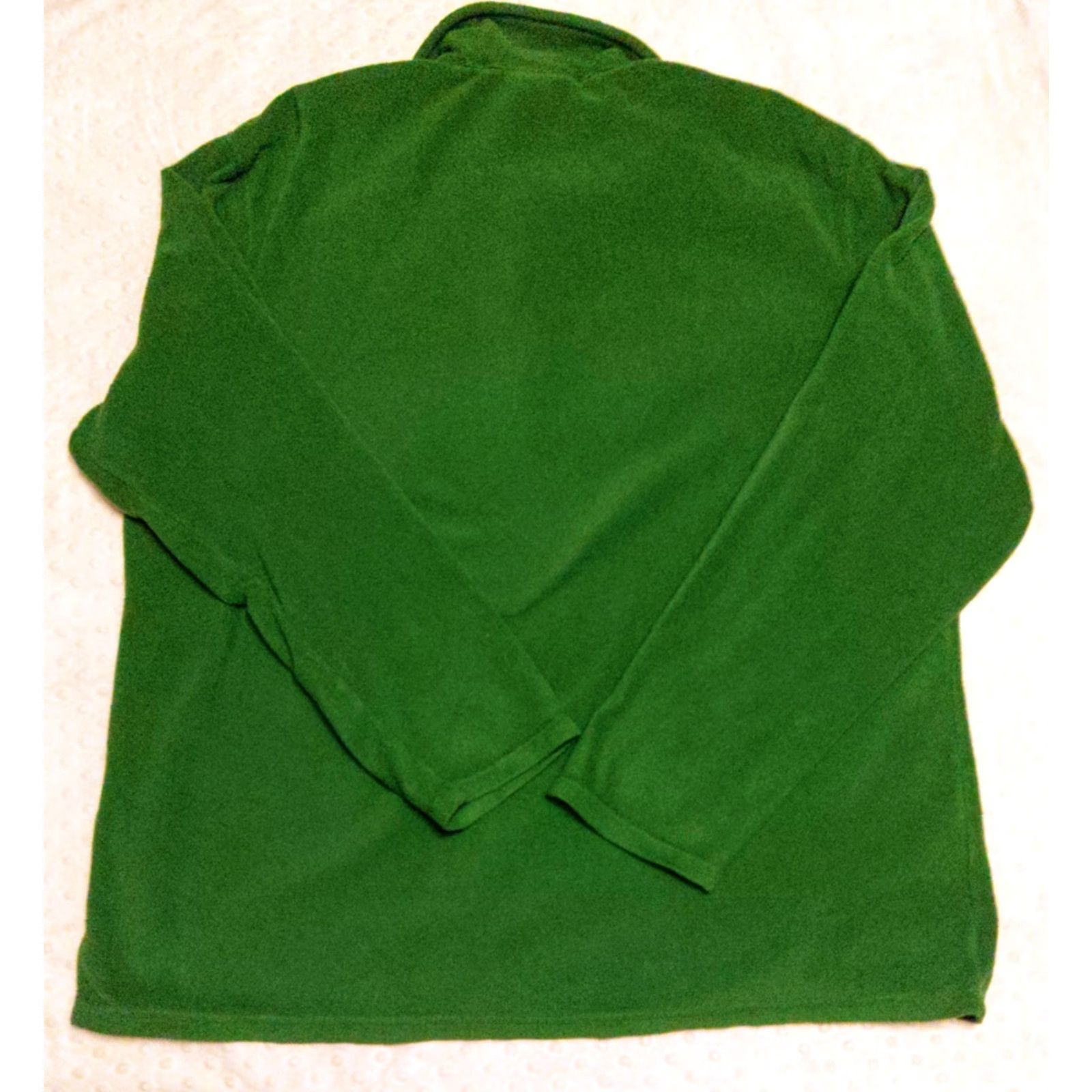 The North Face The North Face Sweater Mens XL Green 1/4 Zip Fleece Long Sleeve Pullover, Logo Embroidered, Regular Fit, Outdoor, 90s Theme Size US L / EU 52-54 / 3 - 7 Thumbnail