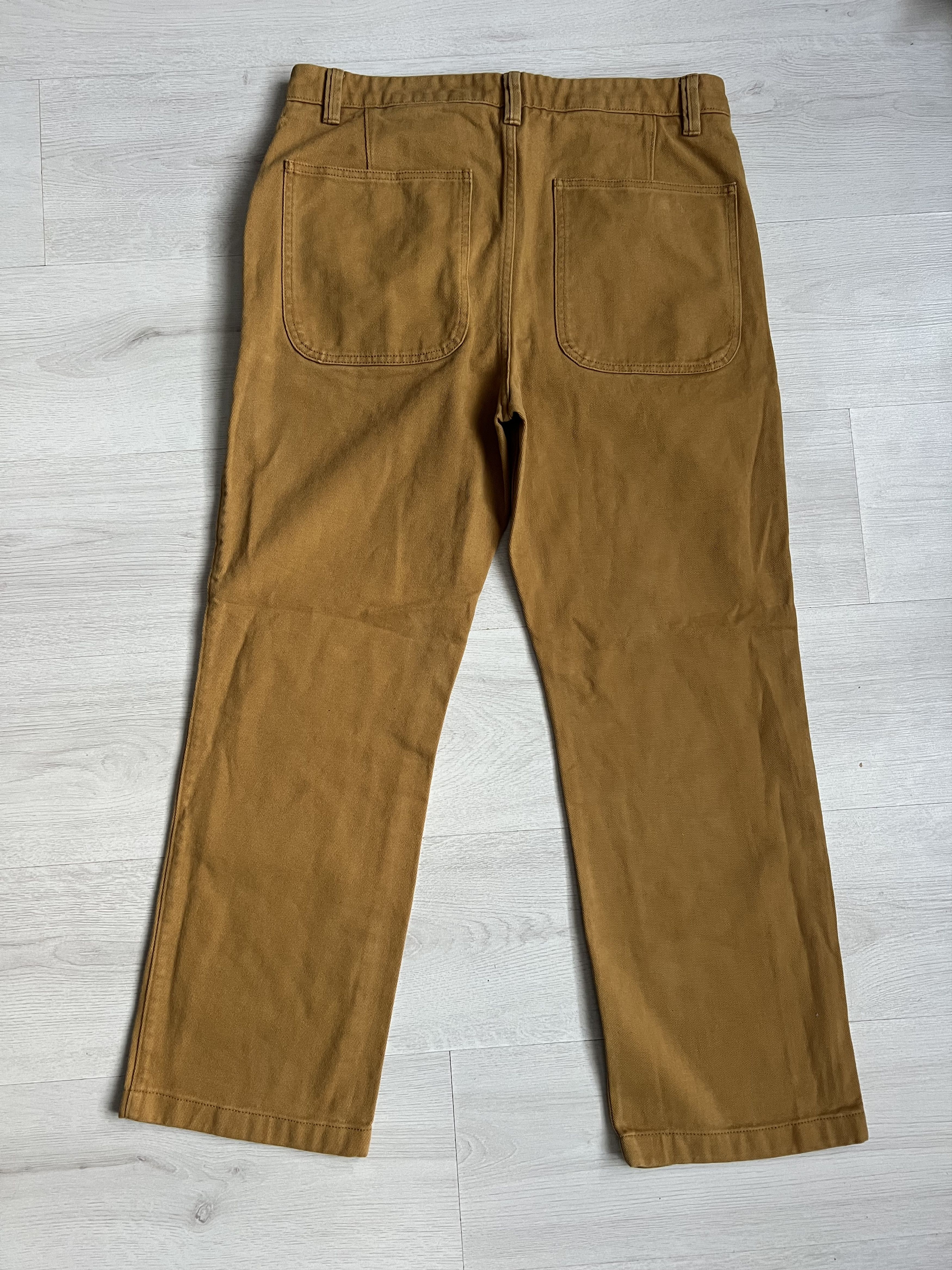 Acne Studios Acne Studios Wide Pants Mustard Yellow Size US 36 / EU 52 - 3 Thumbnail