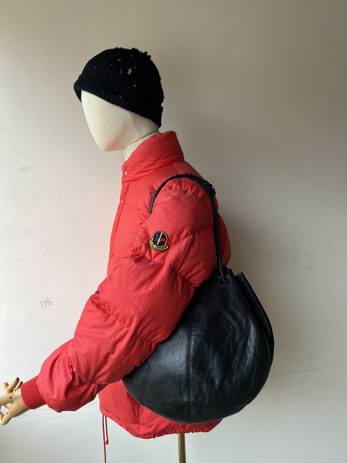Leather Jurgen Lehl Japan Black Leather Bag Size ONE SIZE - 2 Thumbnail
