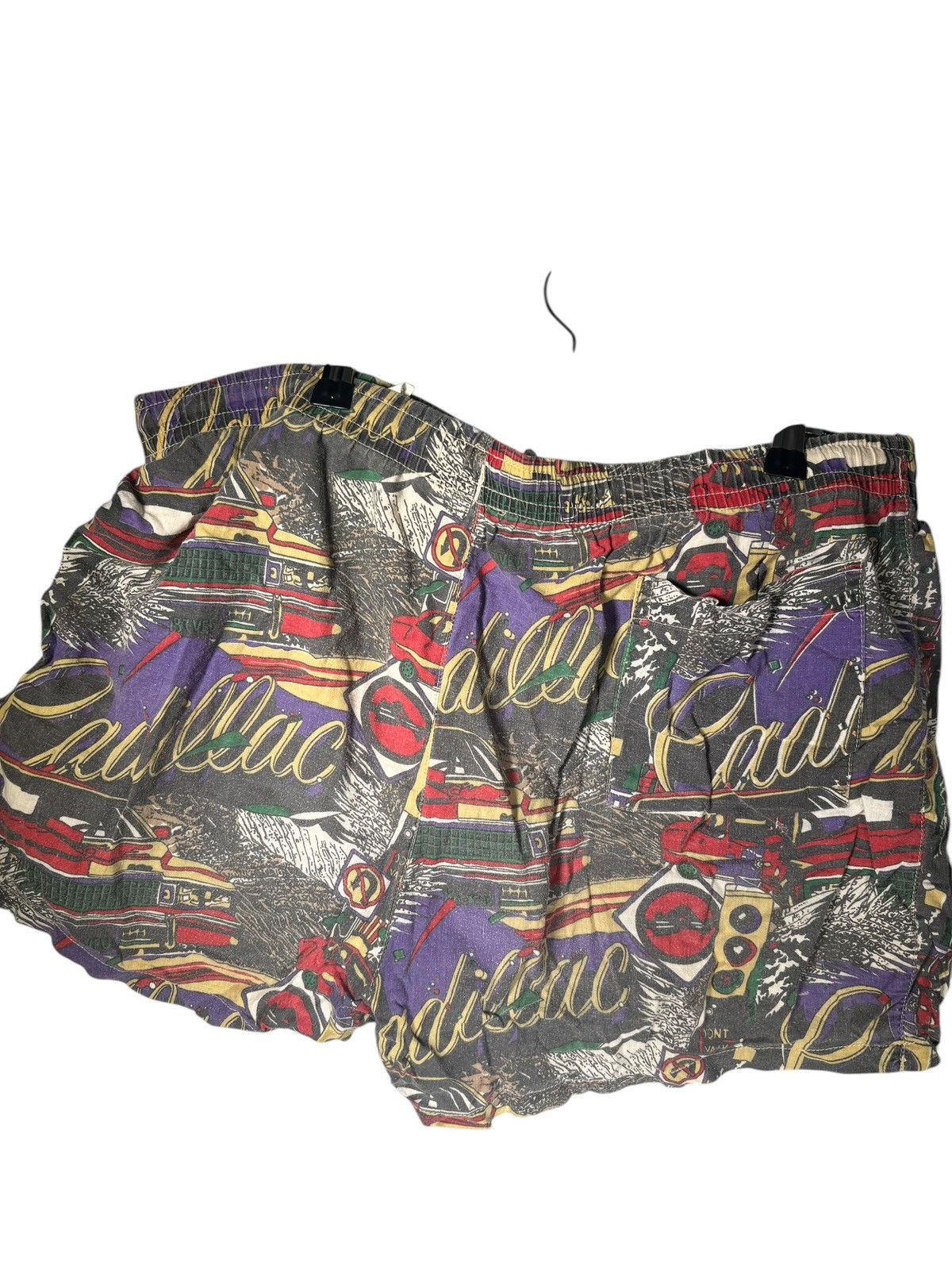 Vintage Vintage 90s Cadillac Shorts Size US 34 / EU 50 - 6 Thumbnail