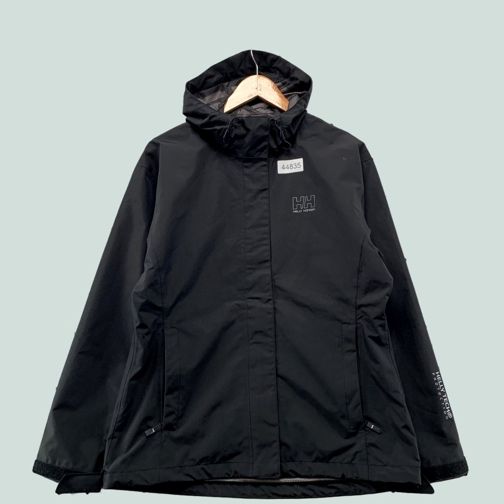 Helly Hansen Helly Hansen Rain Jacket Womens Large Waterproof Hooded Helly Tech Protection Jacket Size L / US 10 / IT 46 - 1 Thumbnail