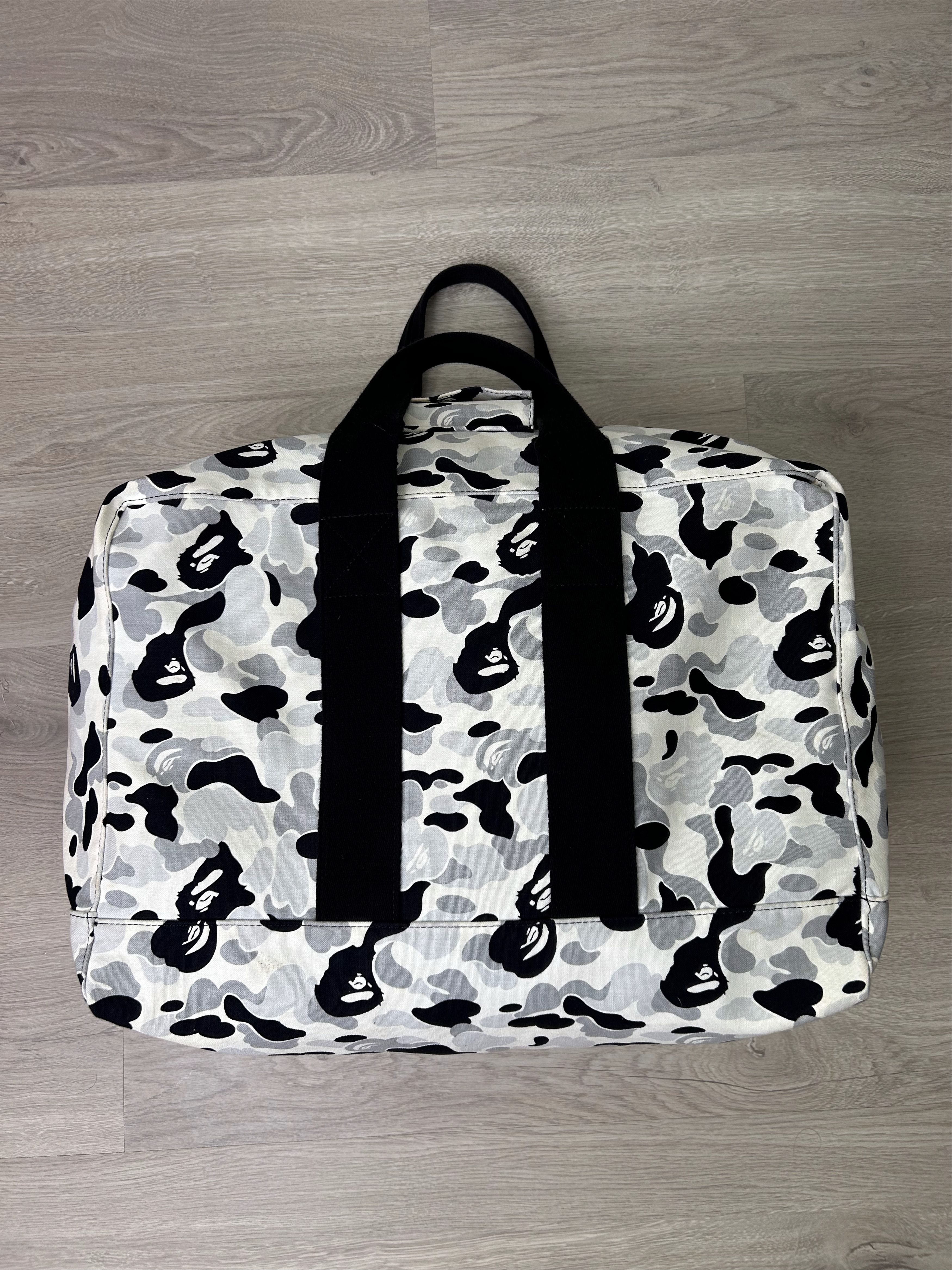 Bape 2002 Bape Boston Bag Gray Camo Size ONE SIZE - 1 Thumbnail