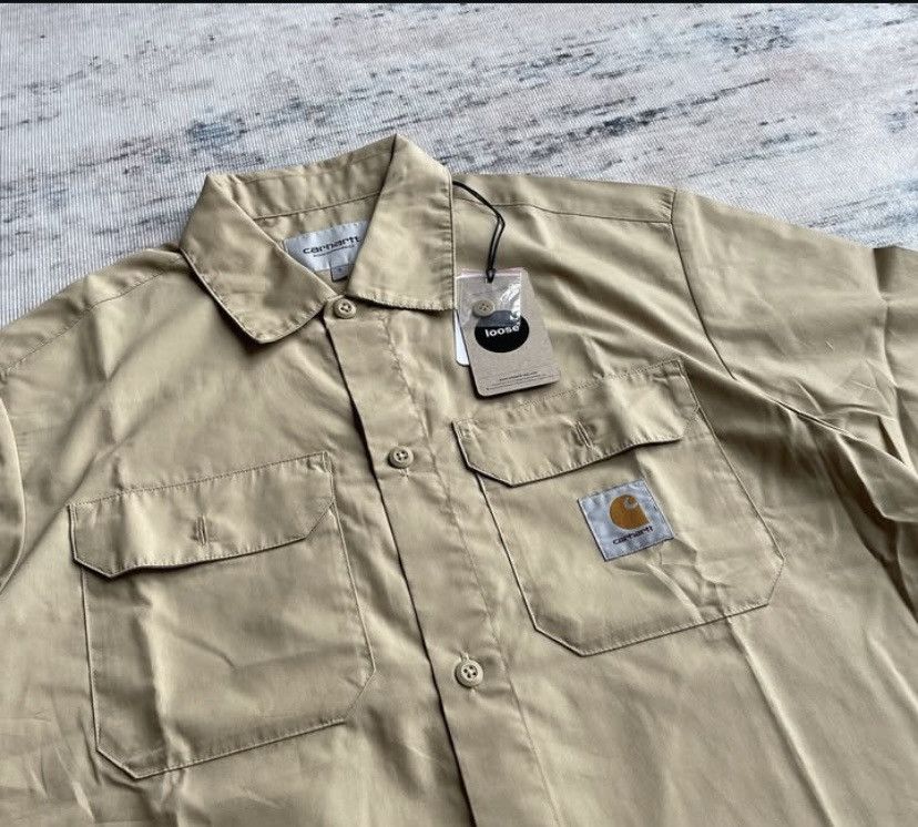 Carhartt Wip Carhartt WIP S/S Craft Shirt Size US XL / EU 56 / 4 - 3 Thumbnail